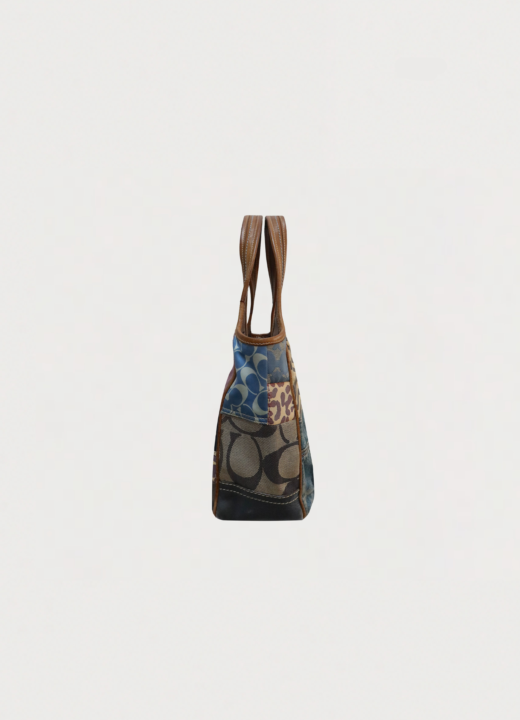 ERGO PATCHWORK TOTE SHOULDER BAG