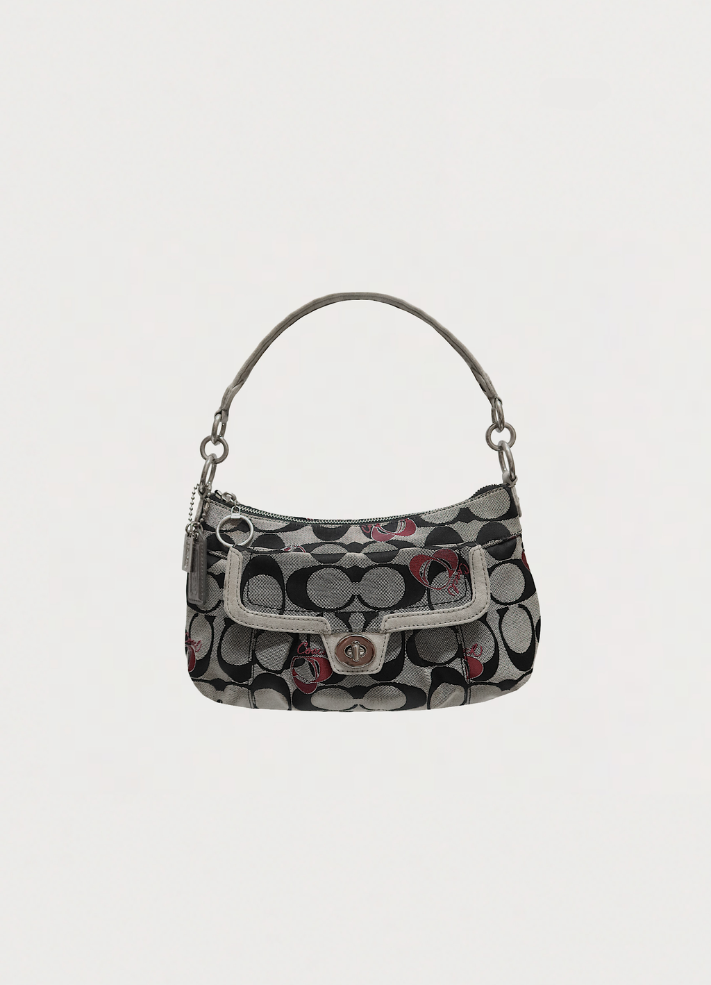 POPPY TURNLOCK SHOULDER BAG