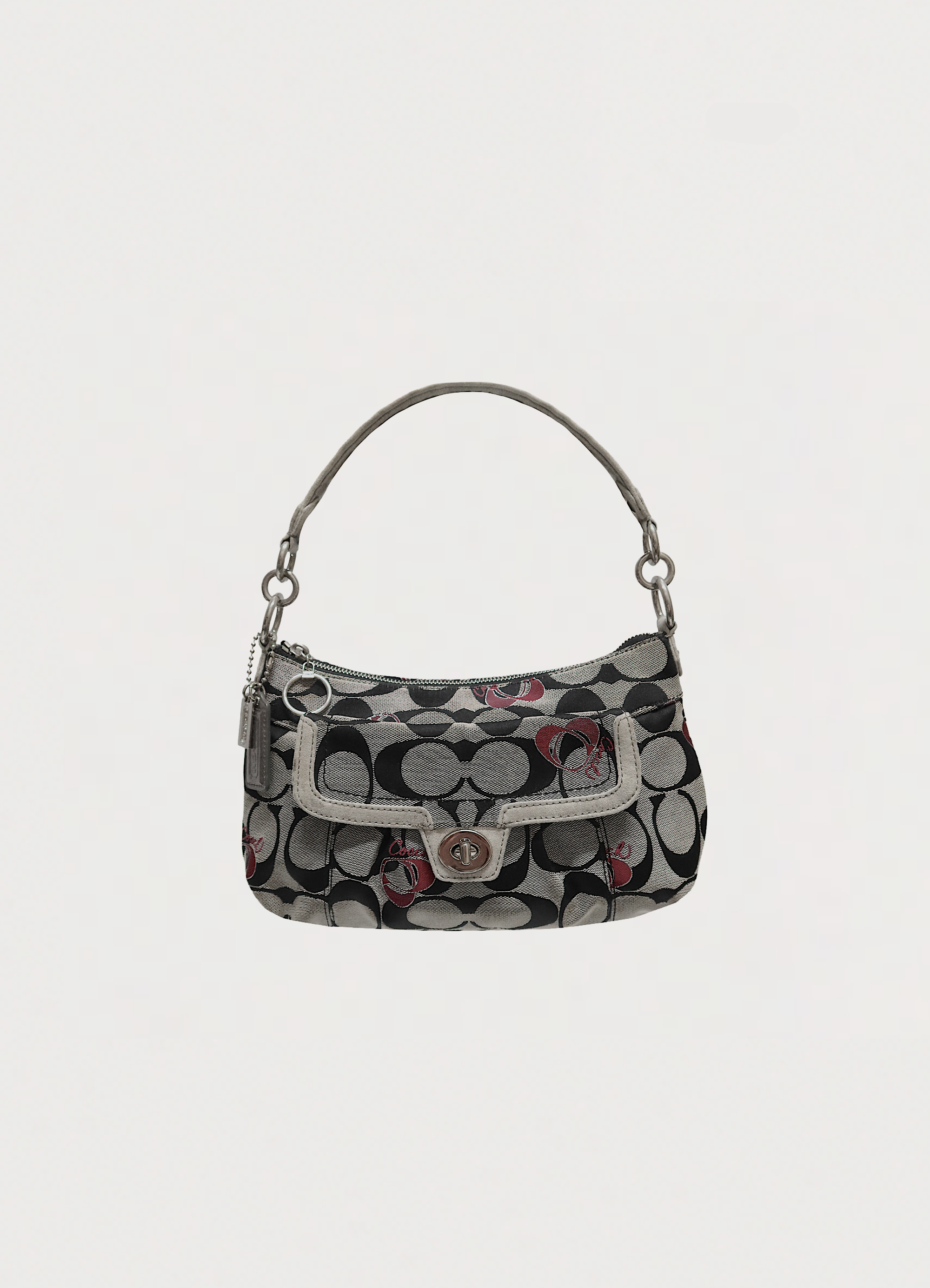 POPPY TURNLOCK SHOULDER BAG