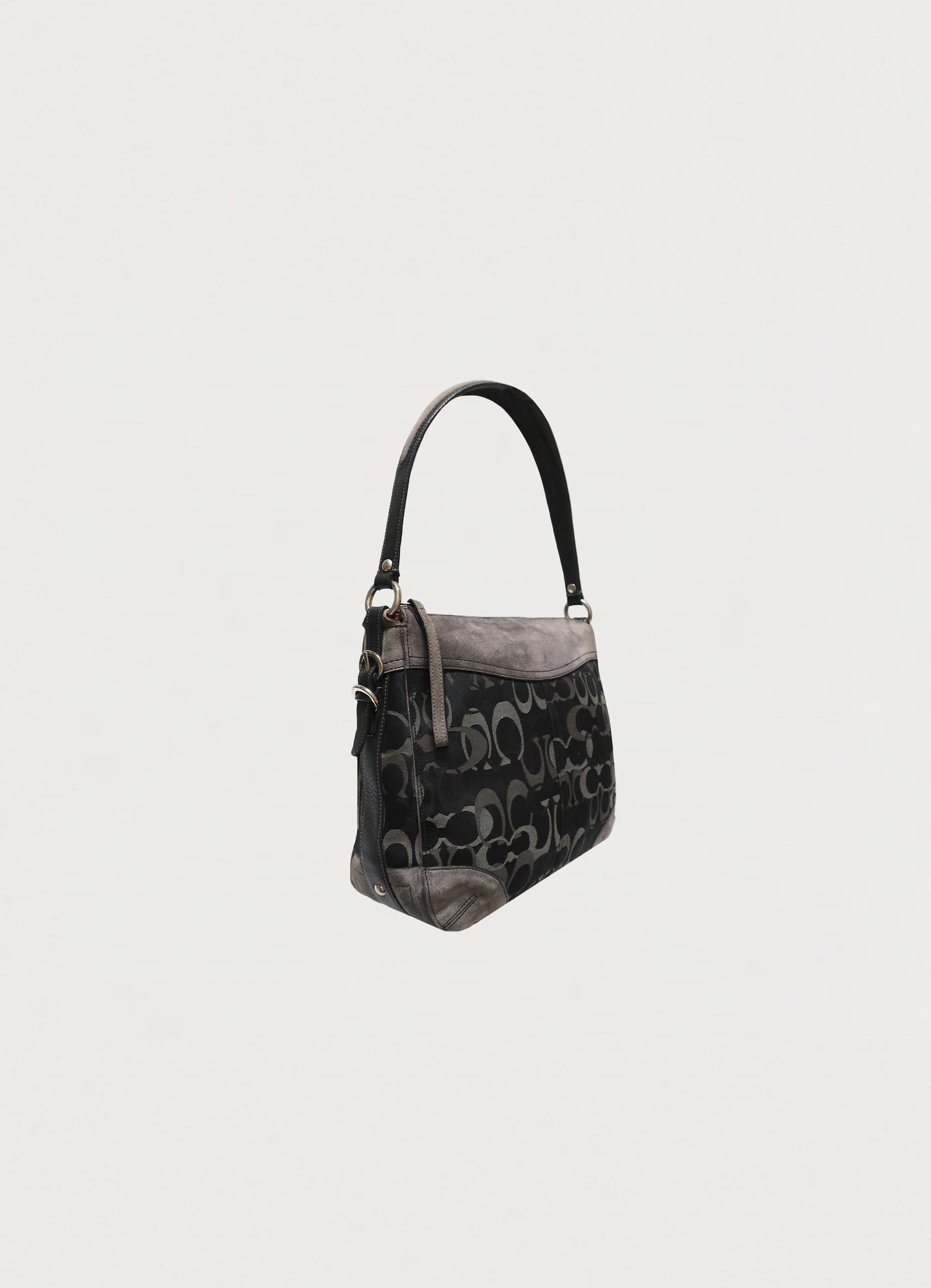 CHELSEA OPTIC SIGNATURE SHOULDER BAG