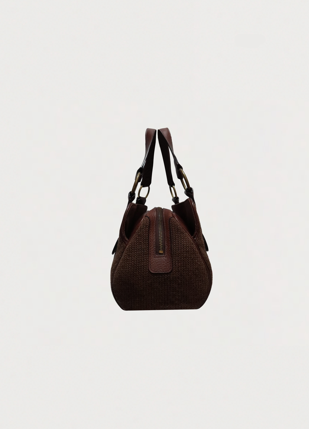 CABLE KNIT SHOULDER BAG