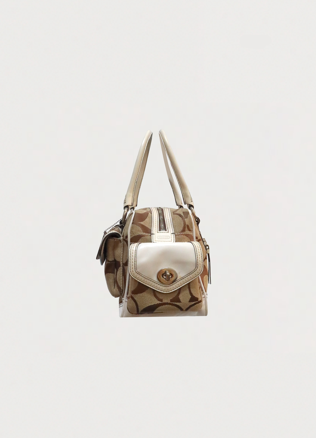 SIGNATURE GALLERY POCKET SATCHEL BAG
