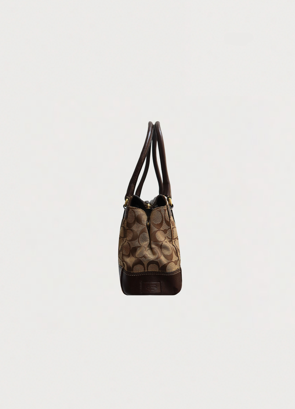 MADELINE SIGNATURE TURNLOCK SHOULDER BAG
