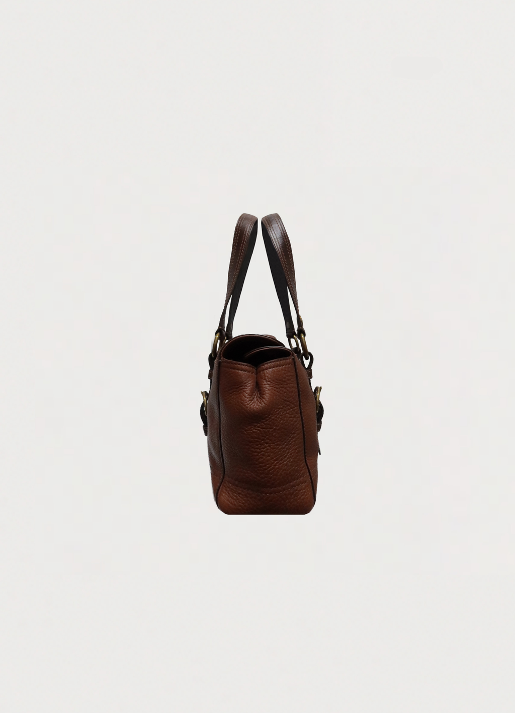 CHELSEA TURNLOCK LEATHER SATCHEL BAG
