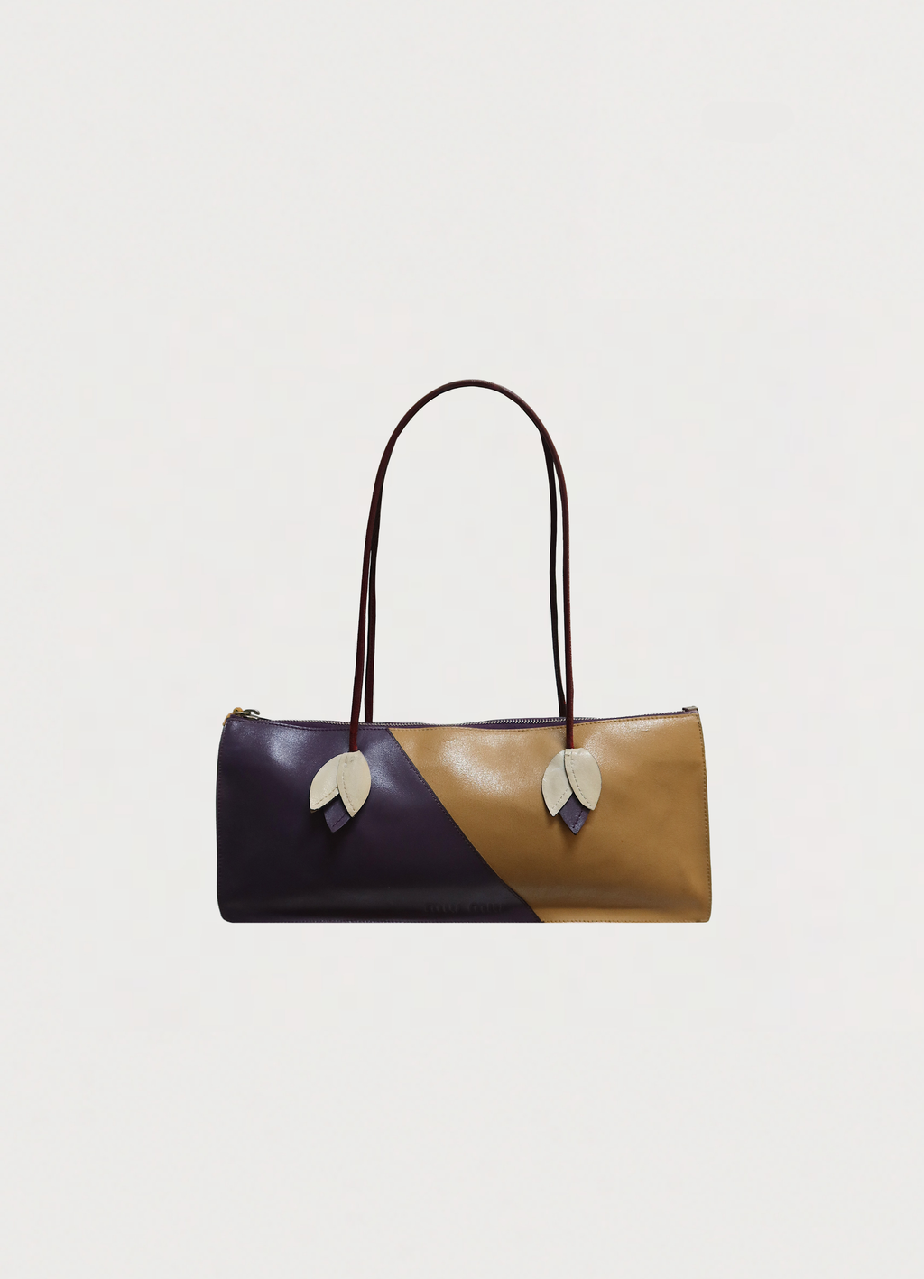 LEAF COLOURBLOCK SHOULDER BAG