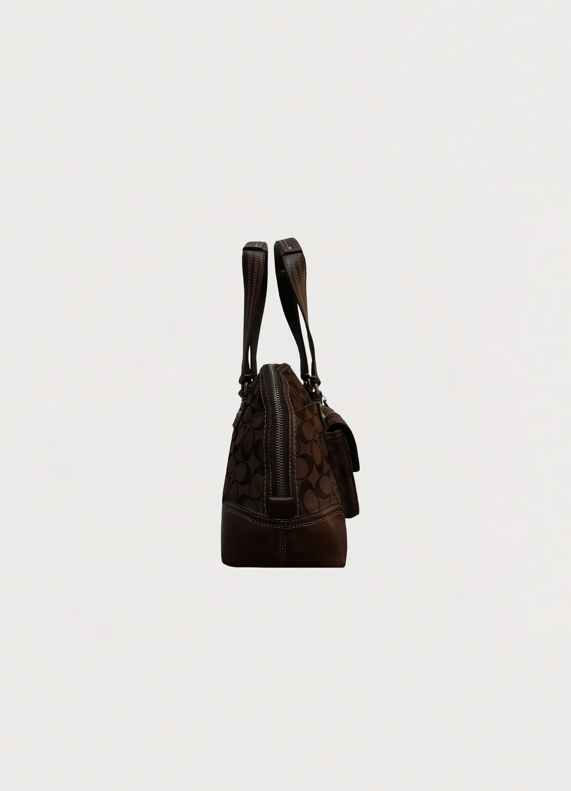 HAMPTONS SIGNATURE DOMED SATCHEL BAG