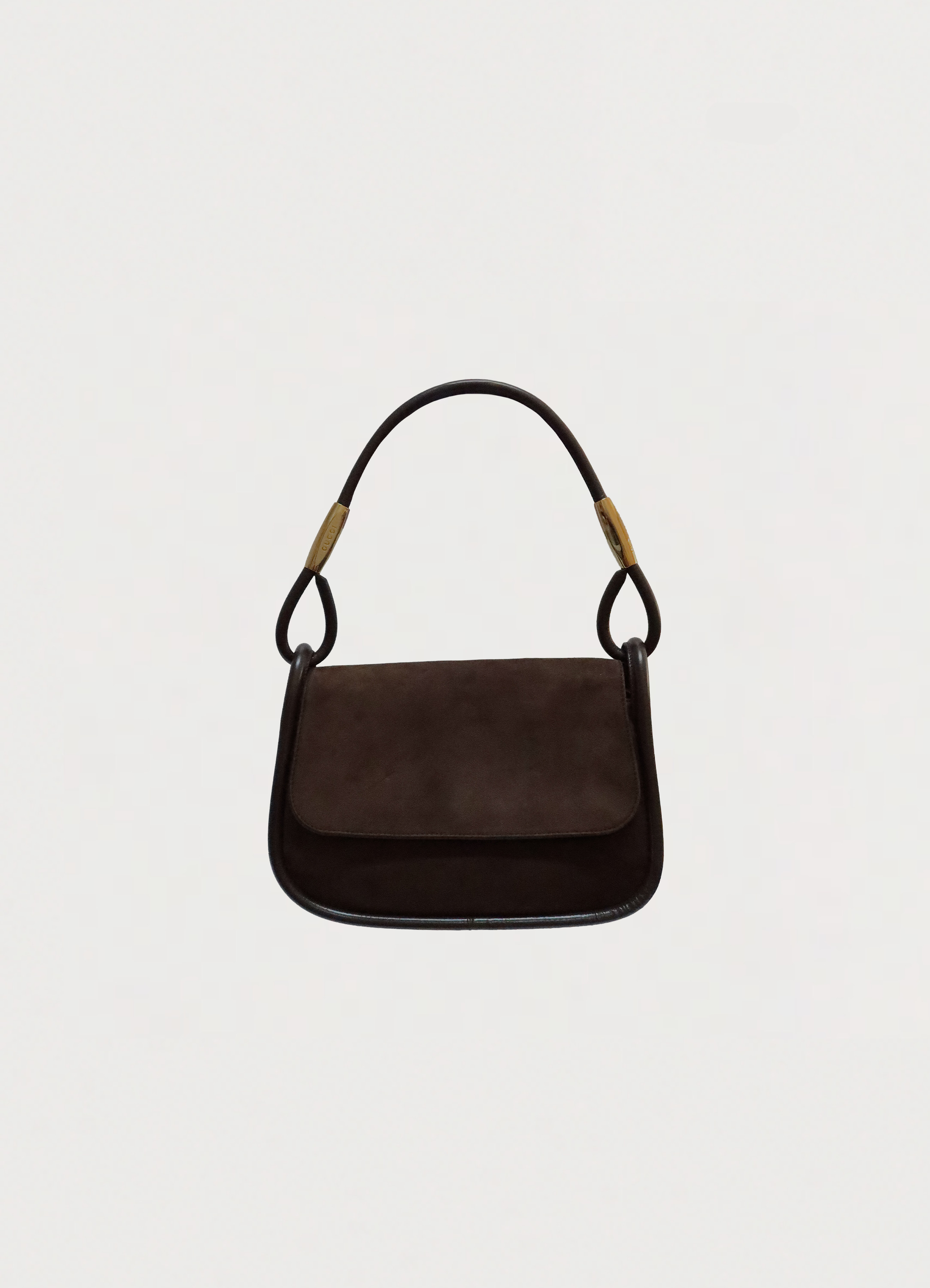 BALTHUS SUEDE SHOULDER BAG