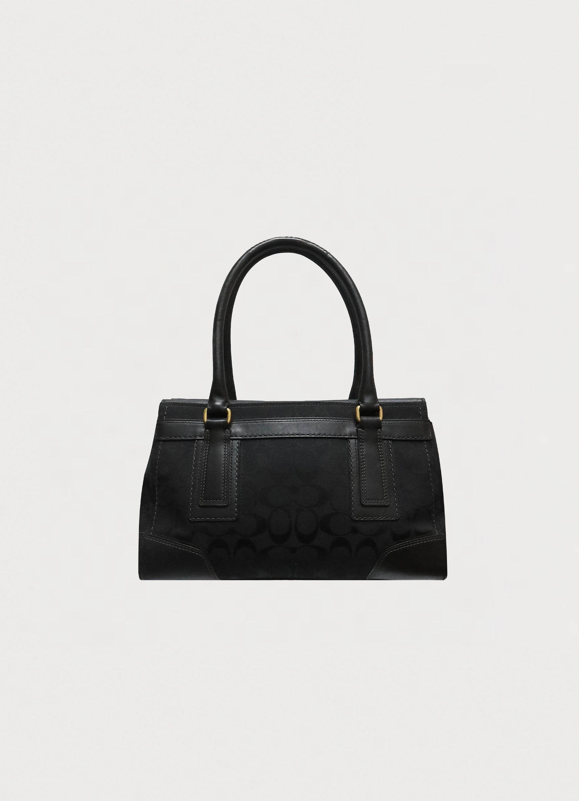 HAMPTONS MADELINE SIGNATURE SATCHEL BAG
