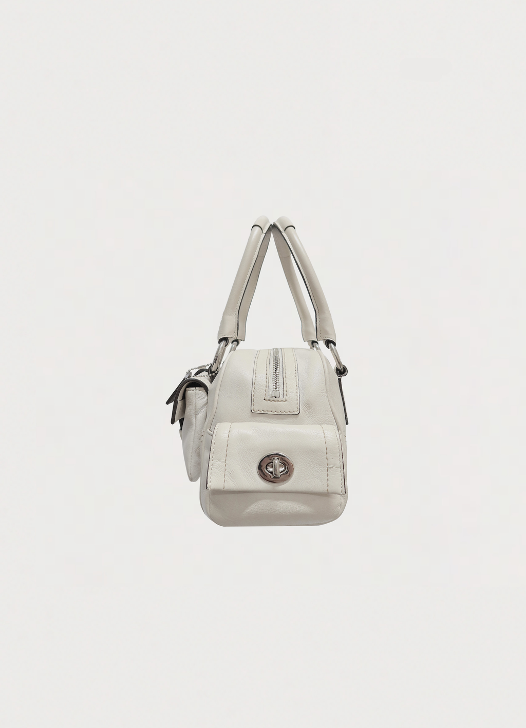 SOHO MINI TURNLOCK BOSTON SATCHEL