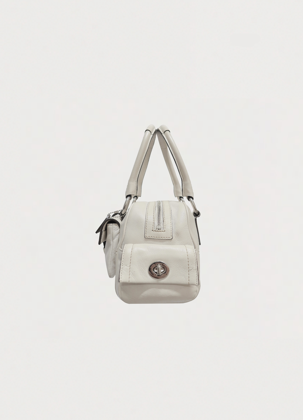 SOHO MINI TURNLOCK BOSTON SATCHEL