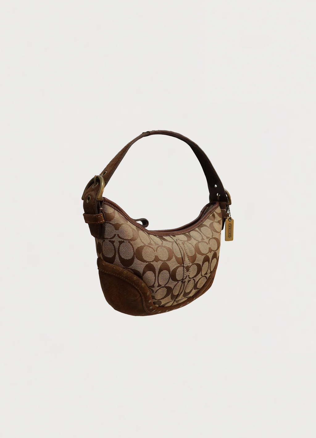 SOHO STUDDED HOBO BAG