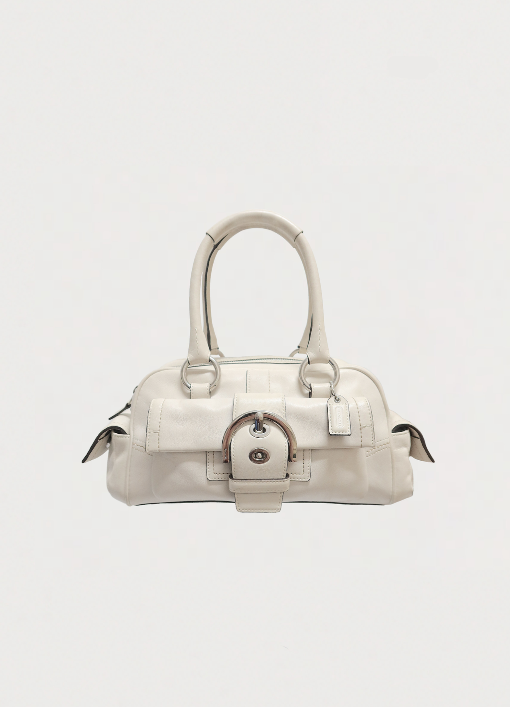 SOHO MINI TURNLOCK BOSTON SATCHEL