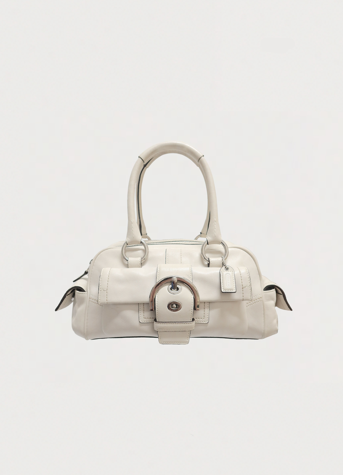 SOHO MINI TURNLOCK BOSTON SATCHEL