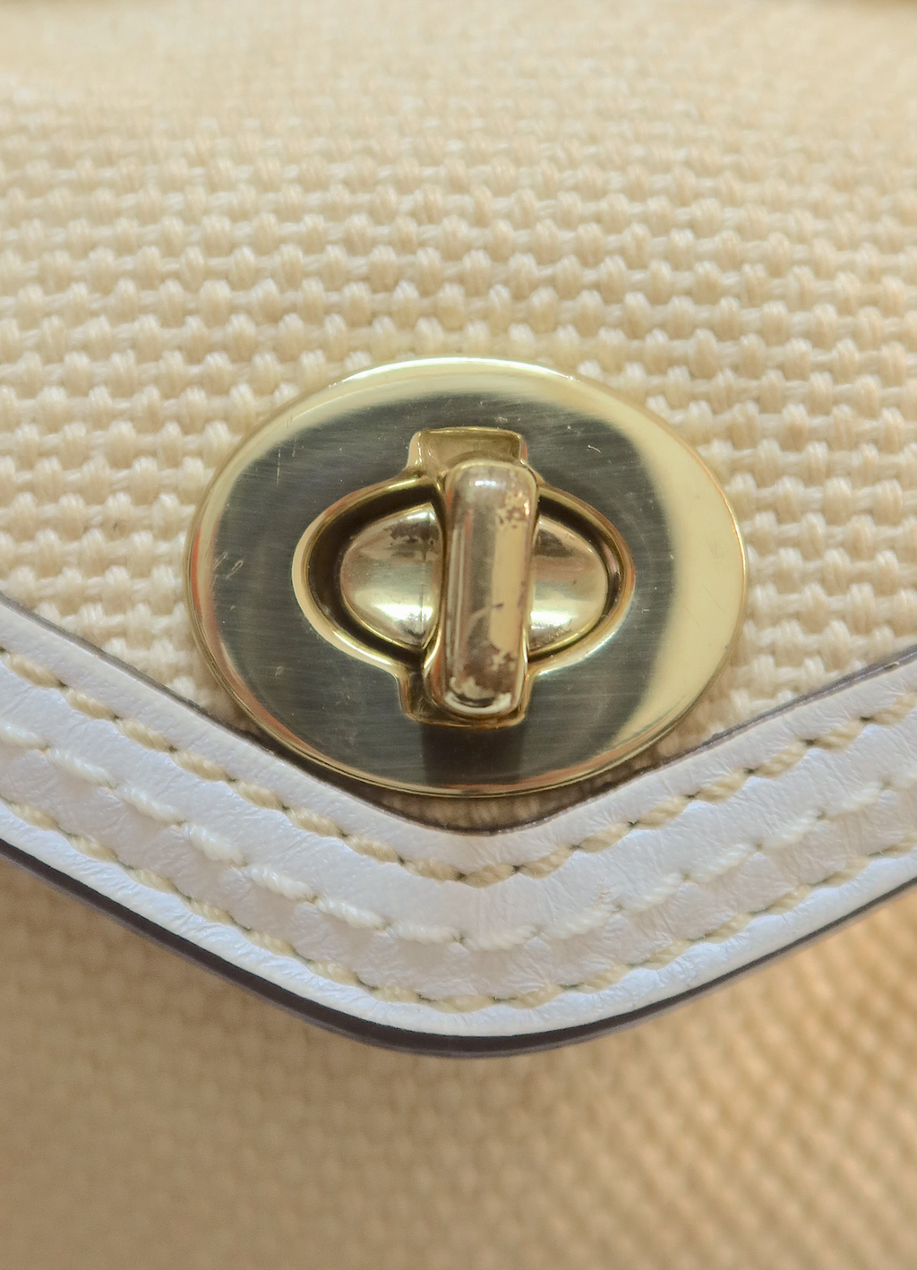 LEGACY COTTON TWILL GALLERY SATCHEL BAG