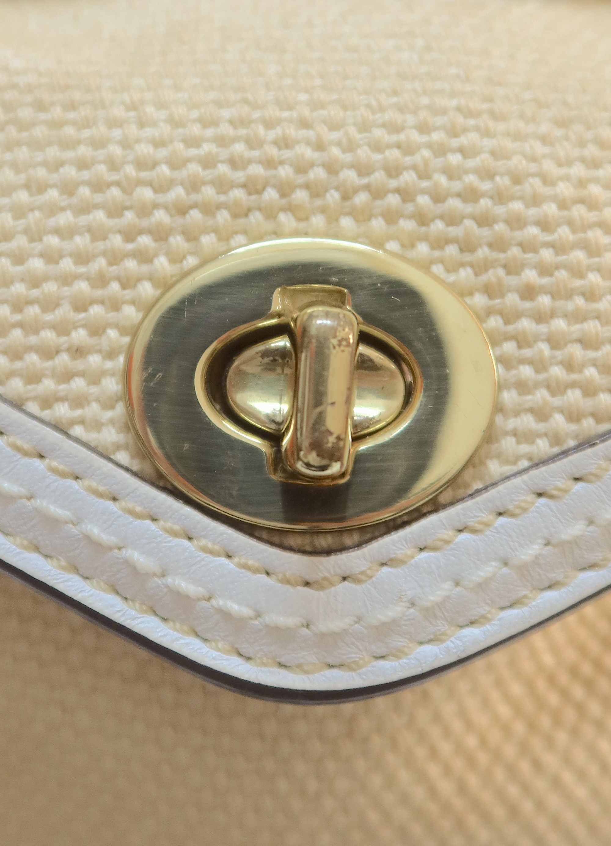 LEGACY COTTON TWILL GALLERY SATCHEL BAG