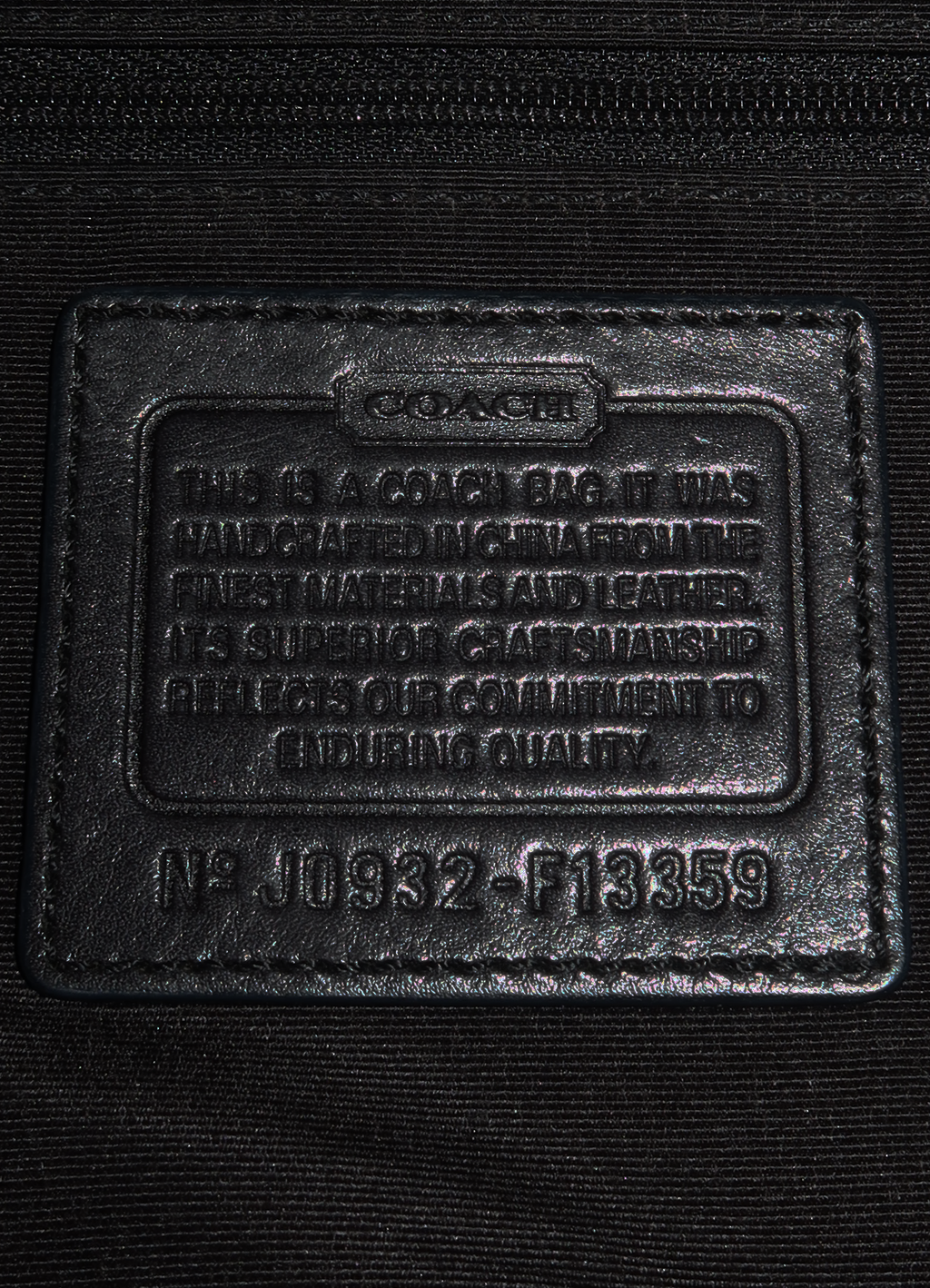 BLEECKER SIGNATURE CANVAS SHOULDER BAG