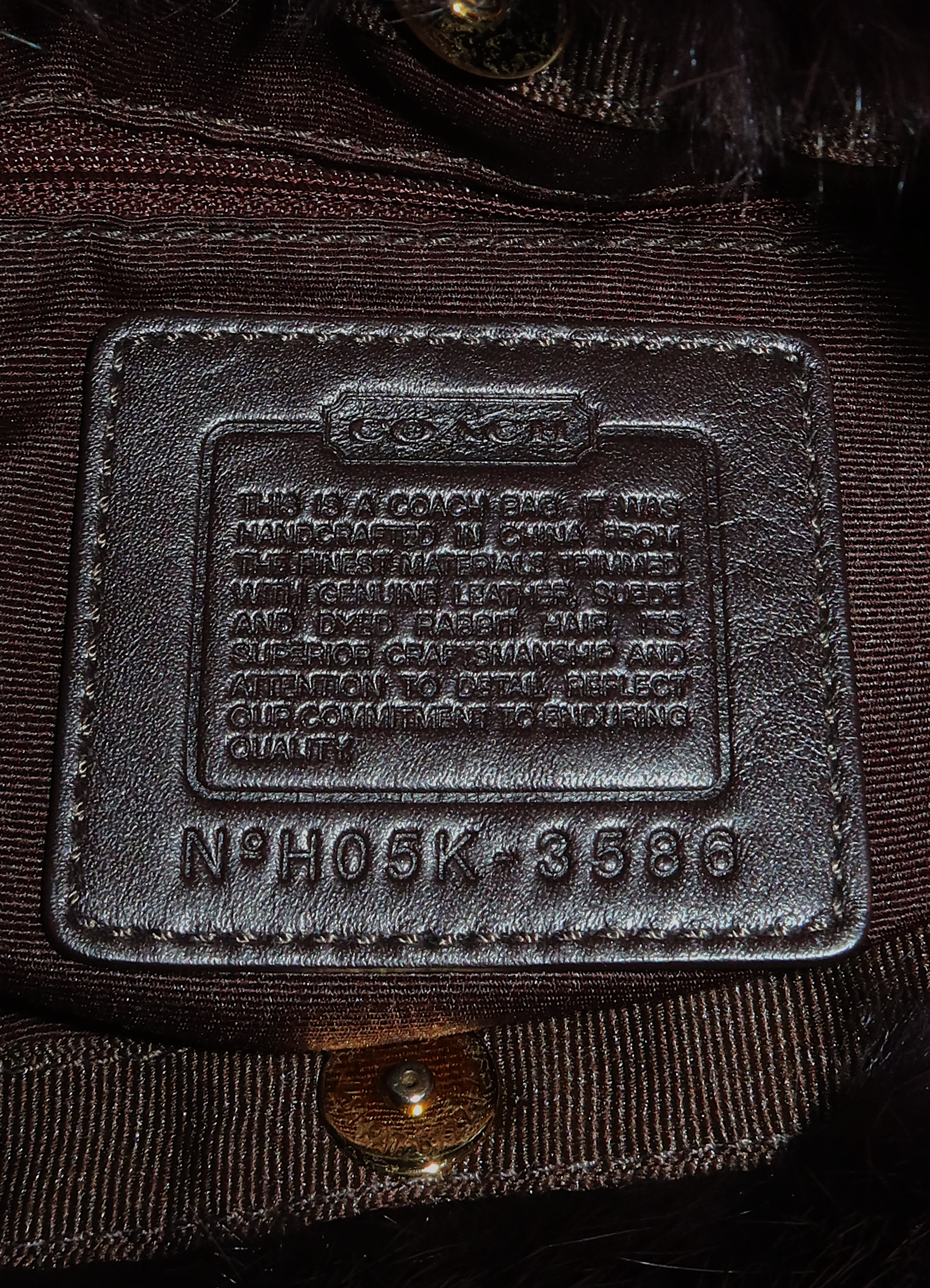 SOHO SKI BUNNY QUILTED HOBO BAG