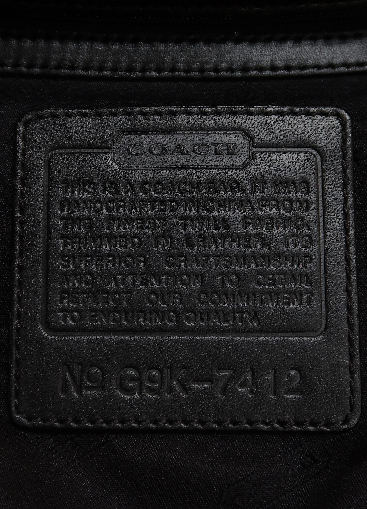 MERCER TWILL SHOULDER BAG
