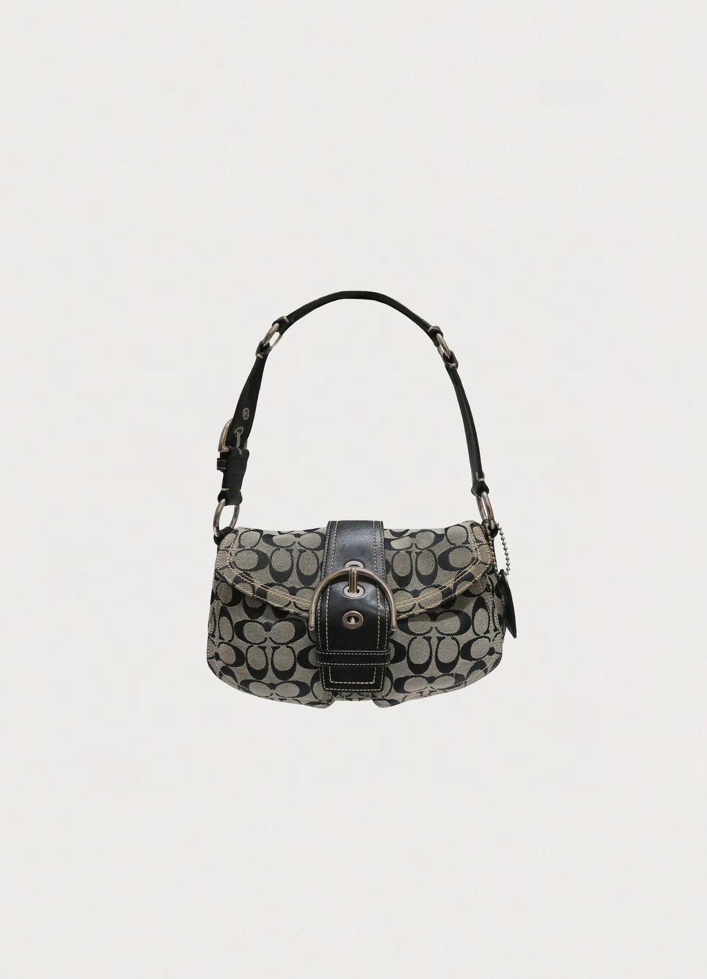 SIGNATURE SOHO POCKET SHOULDER BAG