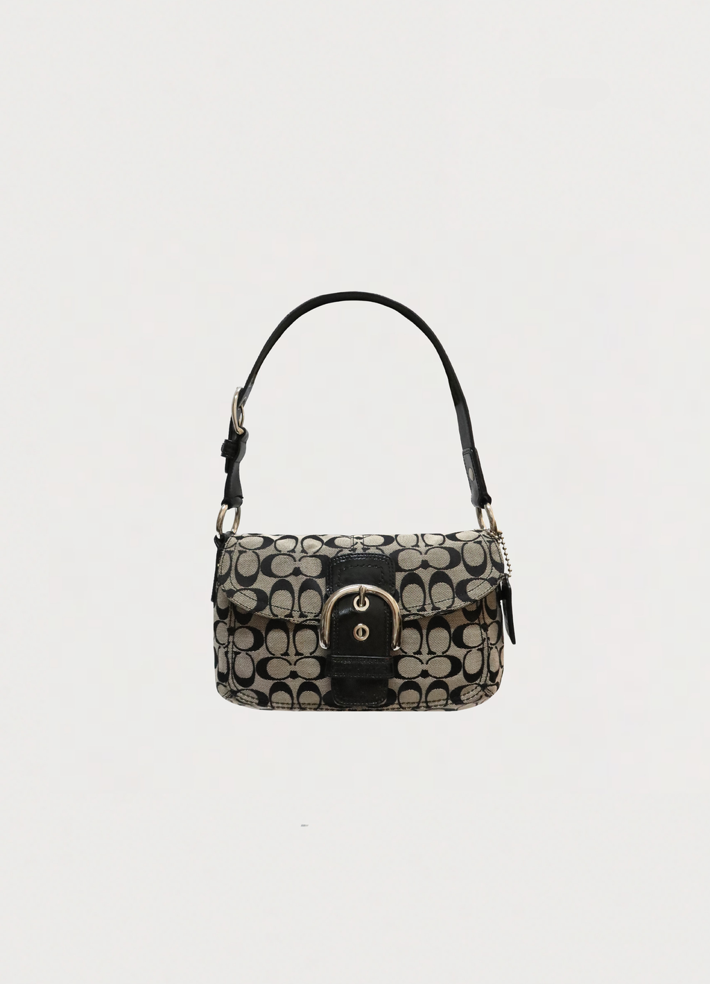 SOHO FLAP SIGNATURE SHOULDER BAG