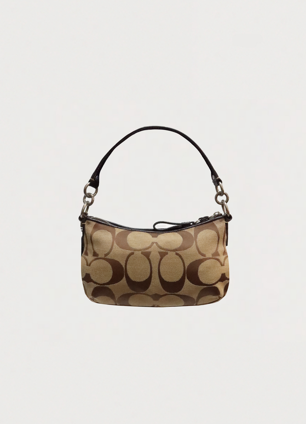 SIGNATURE STRIPE DEMI SHOULDER BAG