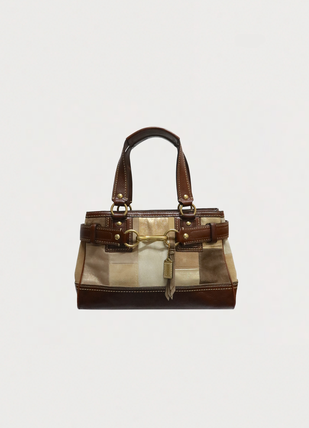 HAMPTONS MOSAIC PATCHWORK SHOULDER BAG