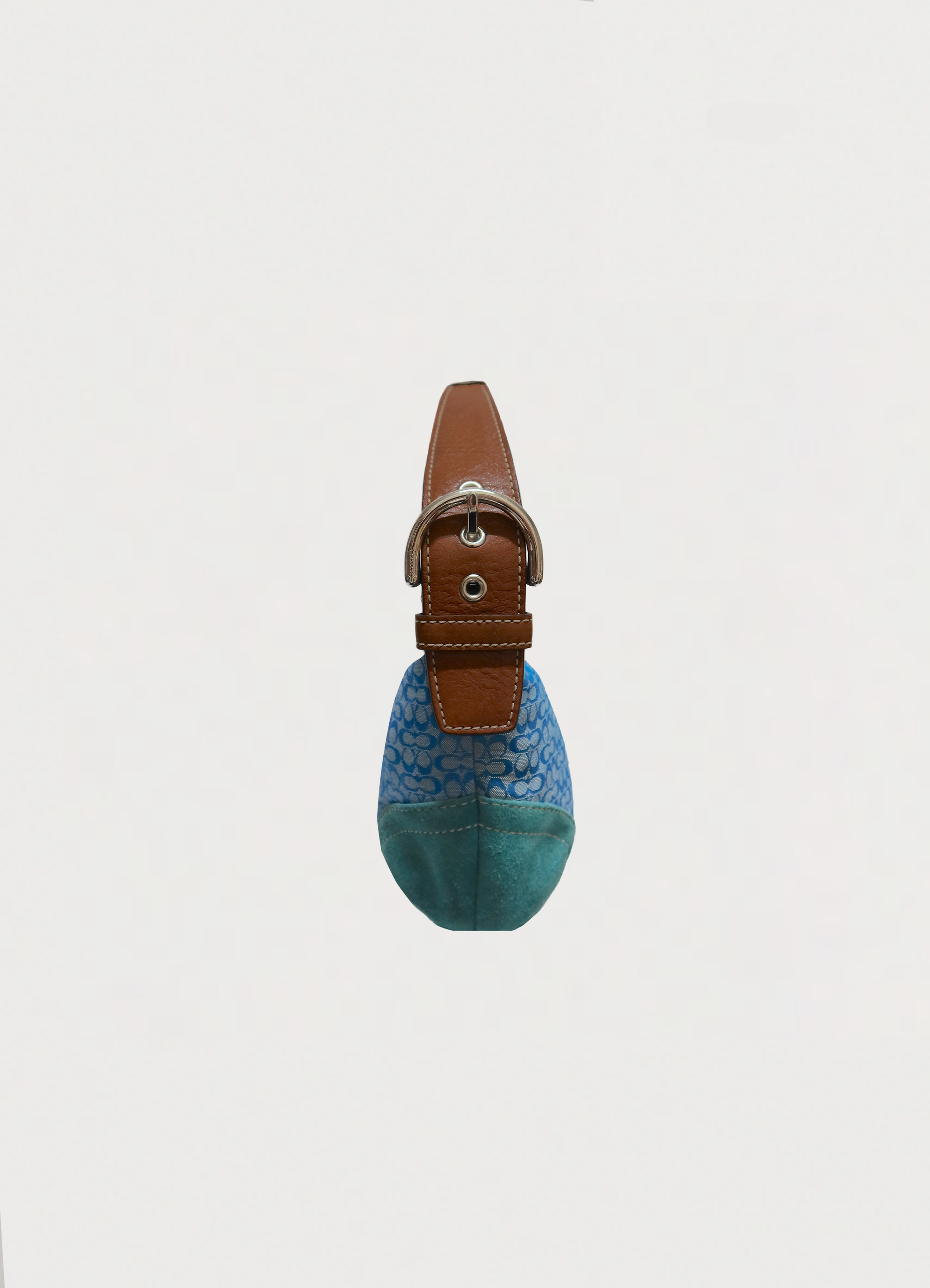 RARE AZURE BLUE SOHO HOBO MINI BAG