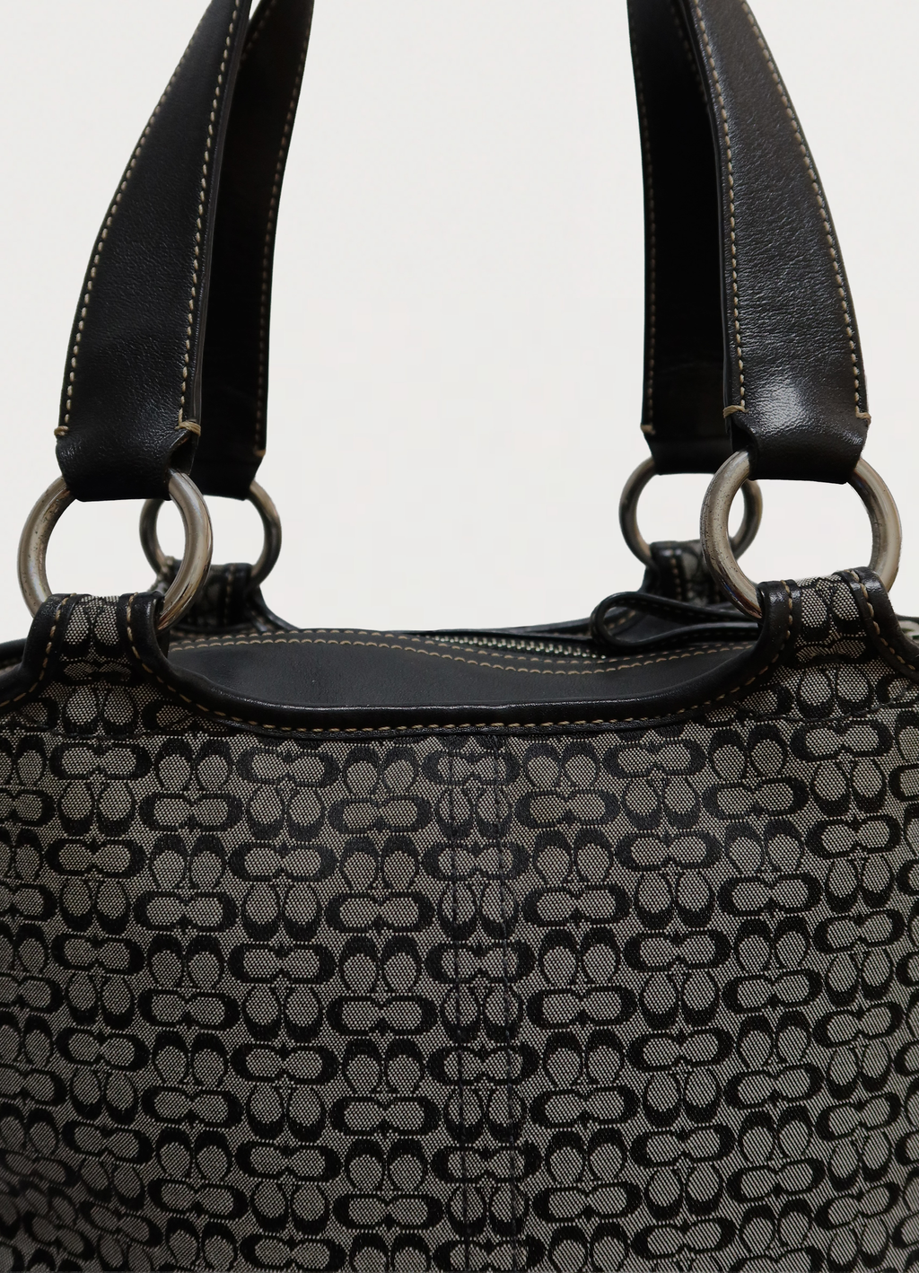 SOHO SIGNATURE FLAP TOTE BAG