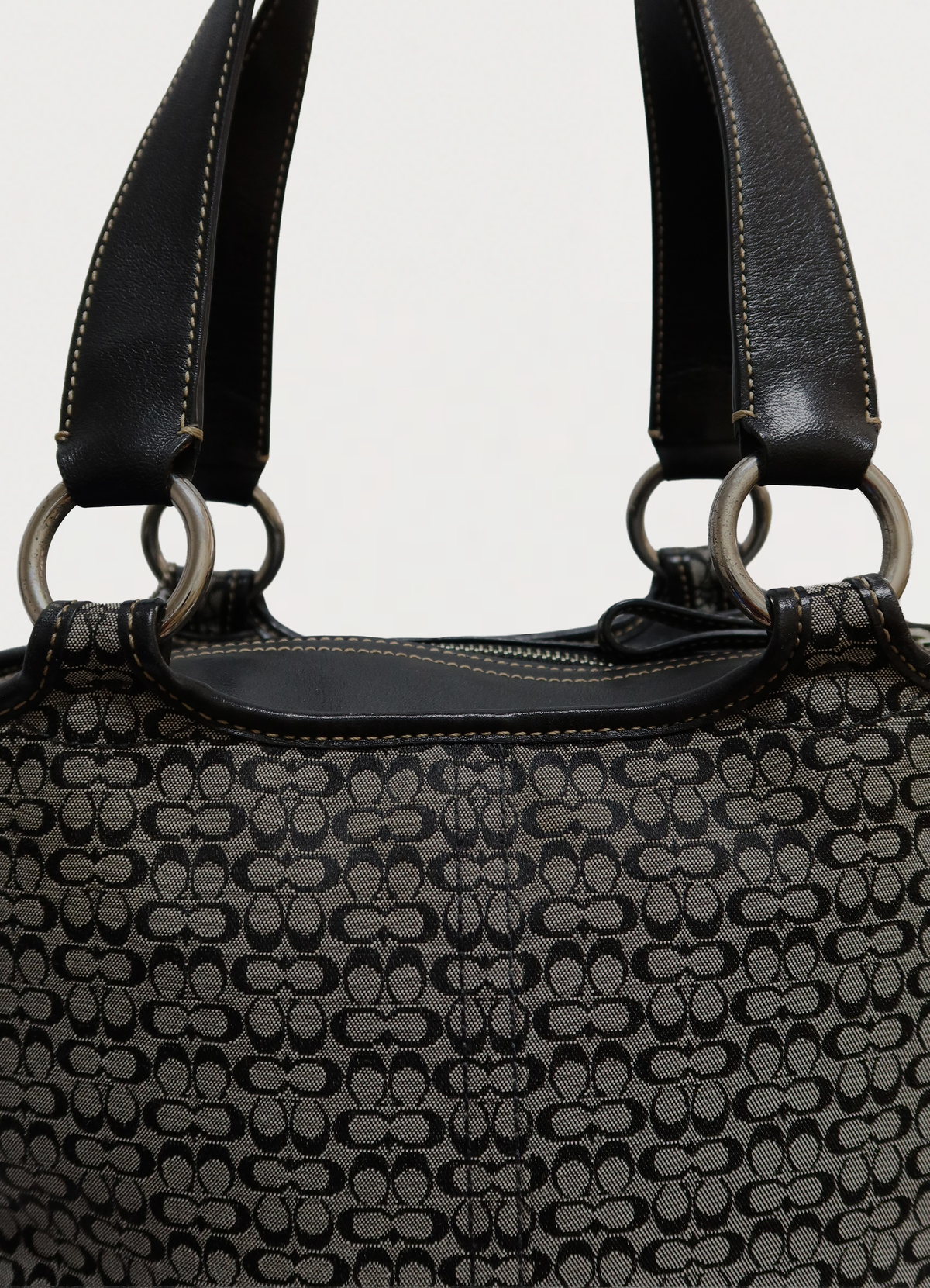 SOHO SIGNATURE FLAP TOTE BAG