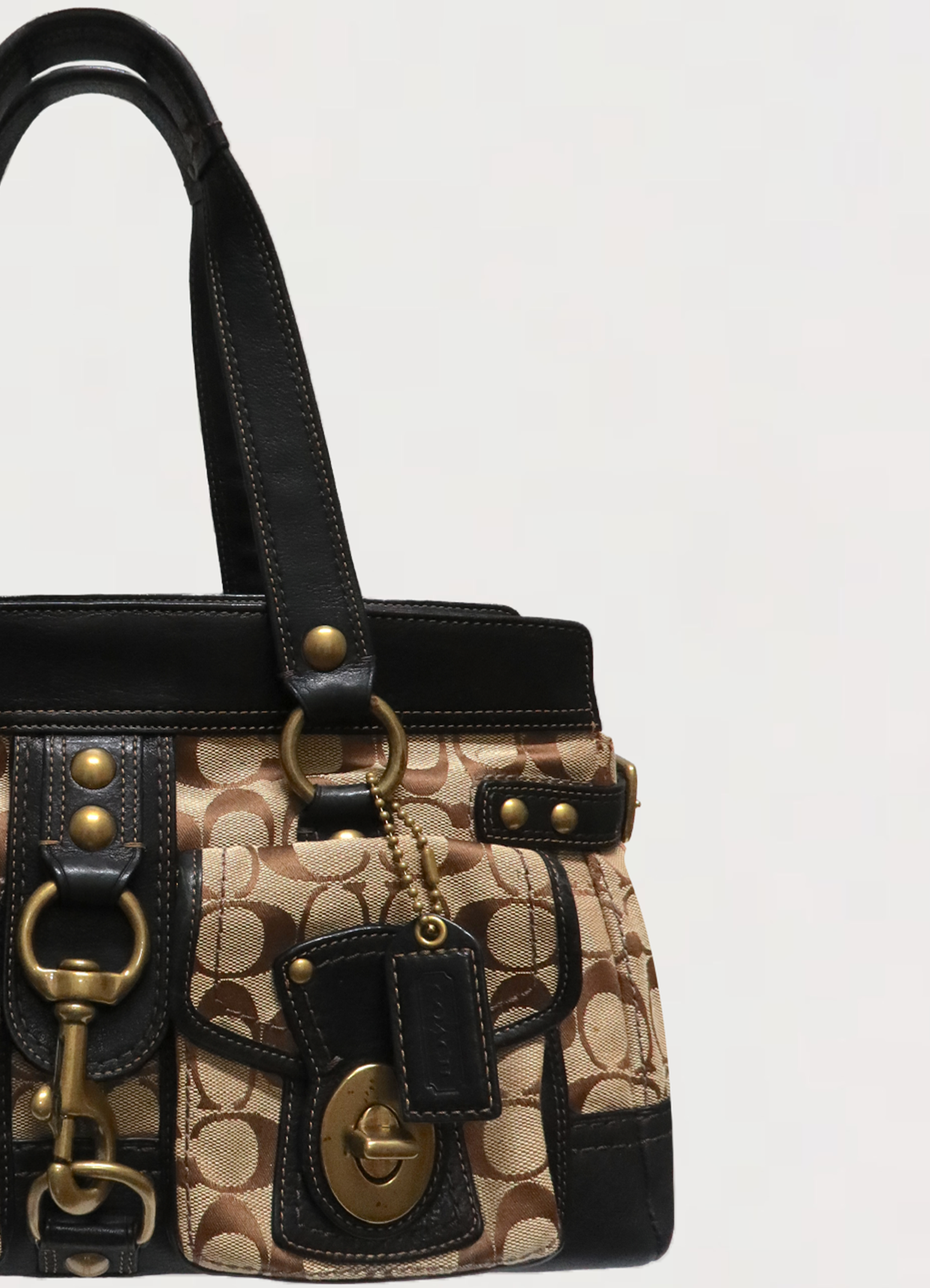 65TH ANNIVERSARY LEGACY MANDY SATCHEL CLIP SHOULDER BAG
