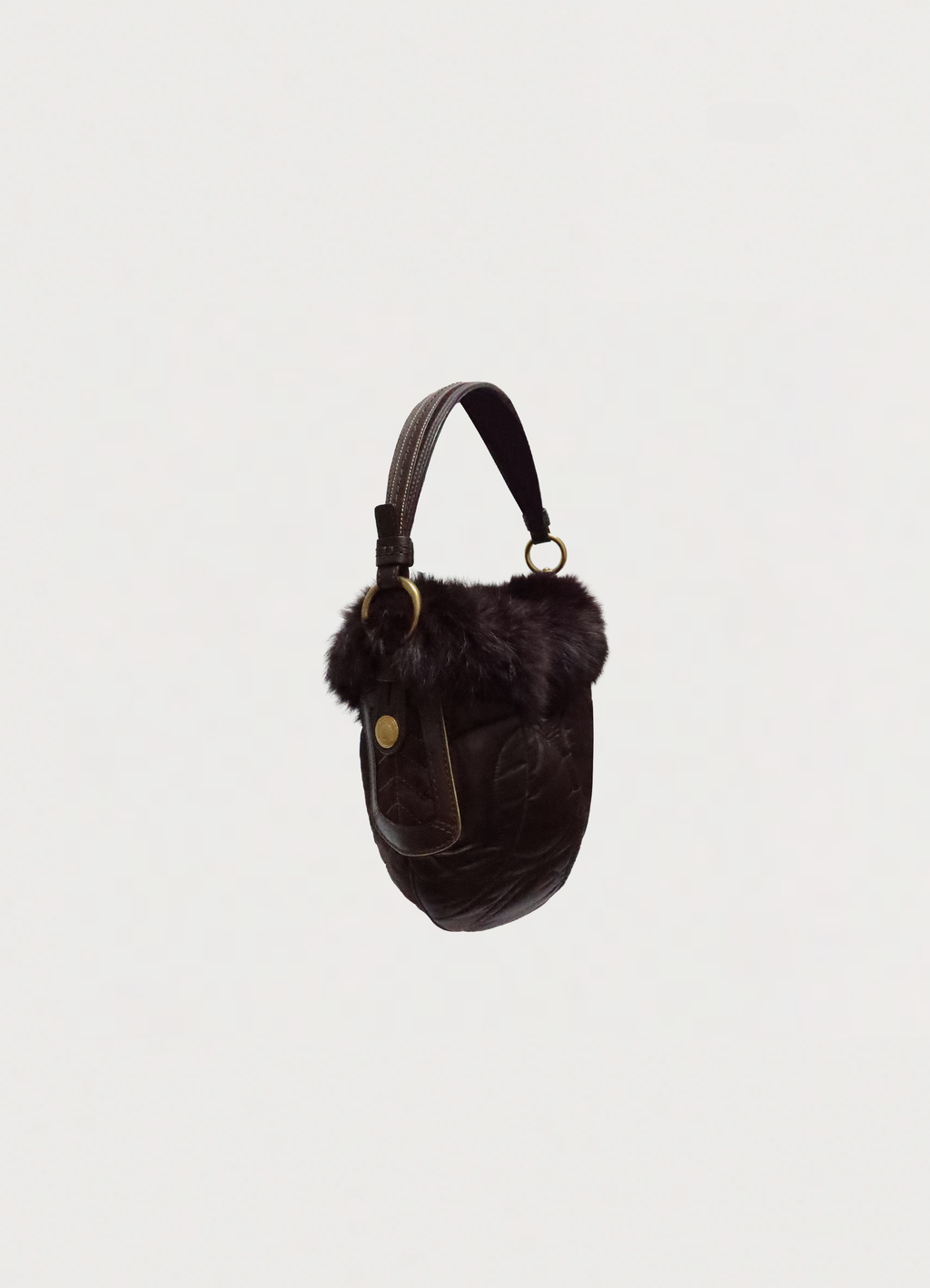 SOHO SKI BUNNY QUILTED HOBO BAG