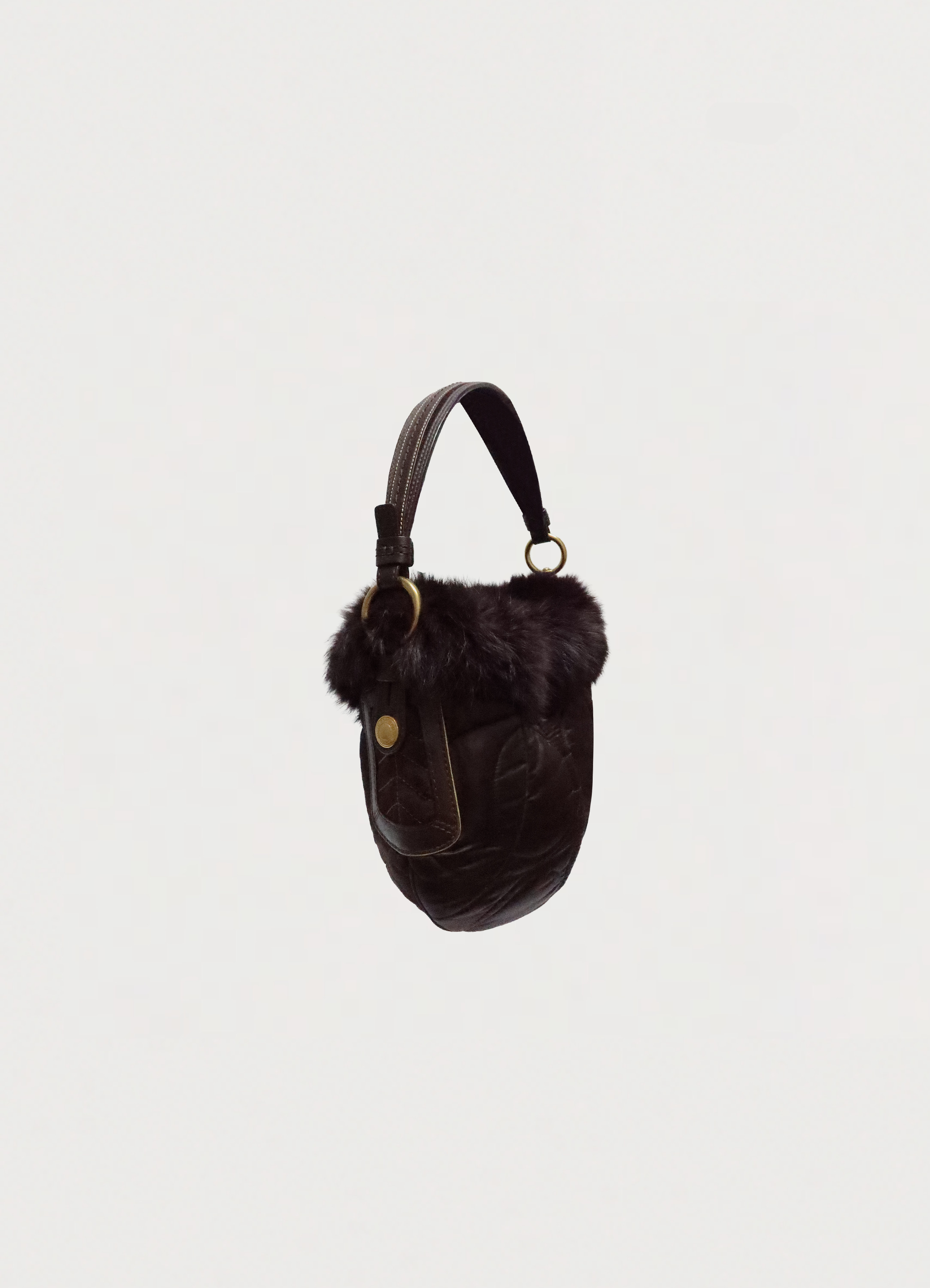 SOHO SKI BUNNY QUILTED HOBO BAG