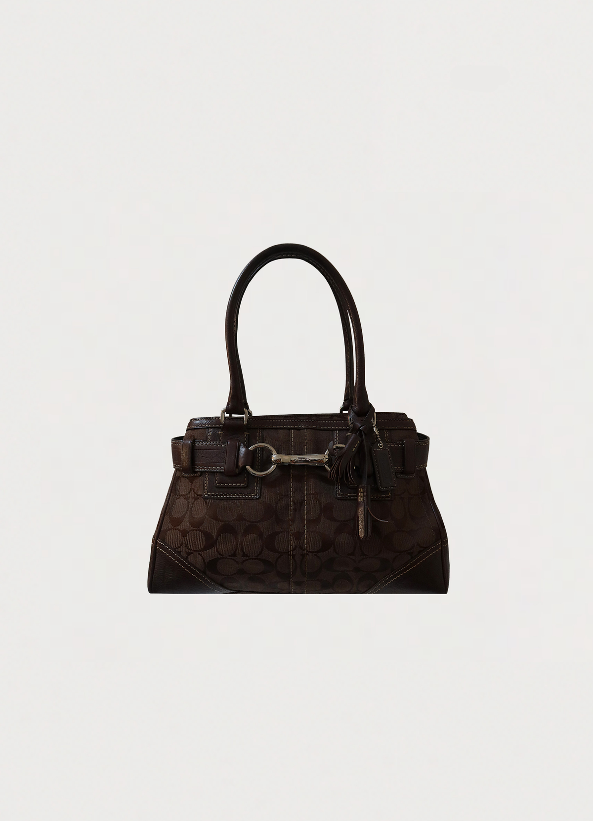 HAMPTONS SIGNATURE CARRYALL SATCHEL BAG