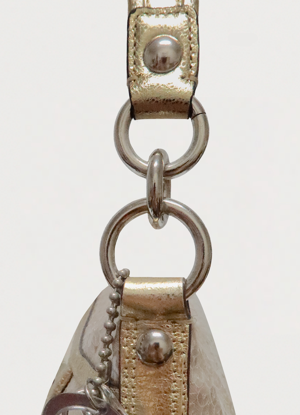 POPPY SEQUIN SIGNATURE SHOULDER BAG