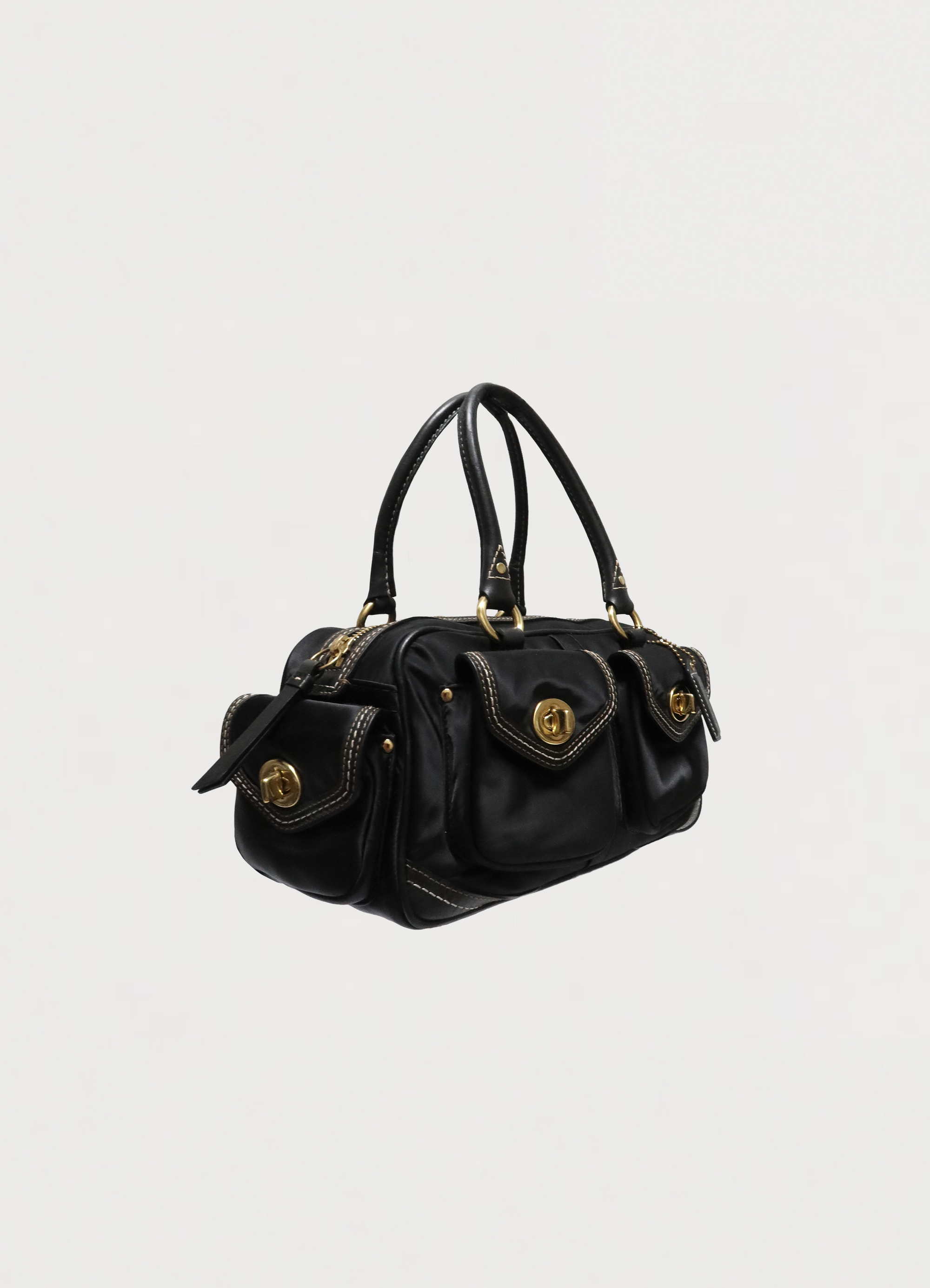 SOHO SIGNATURE POCKET SATCHEL BAG