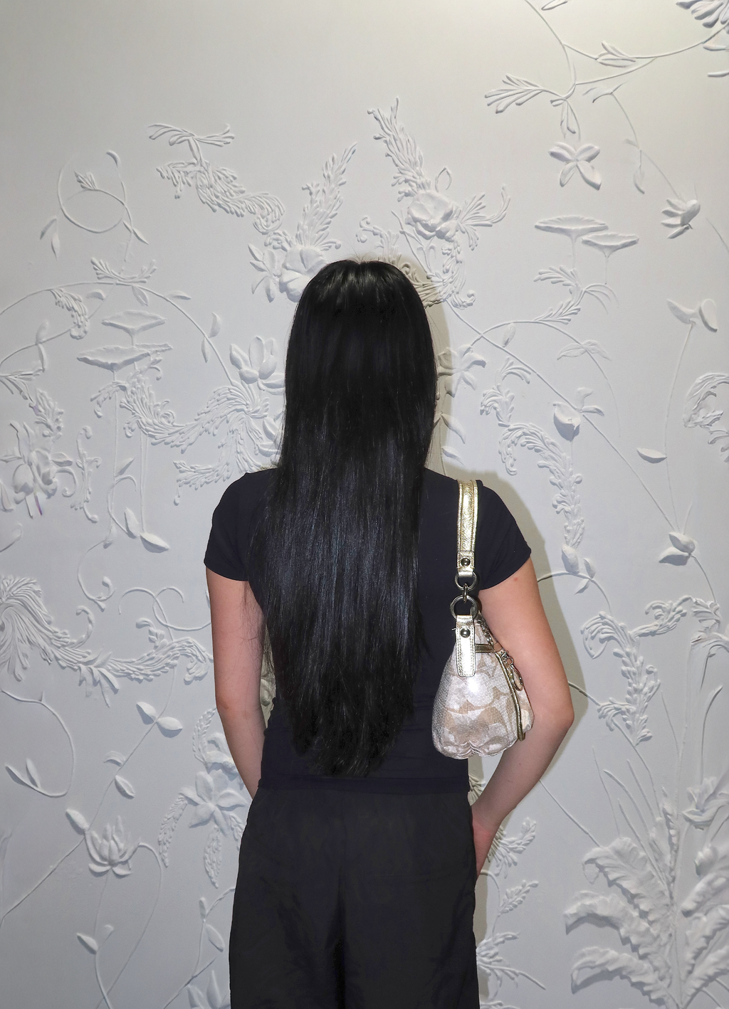 POPPY SEQUIN SIGNATURE SHOULDER BAG