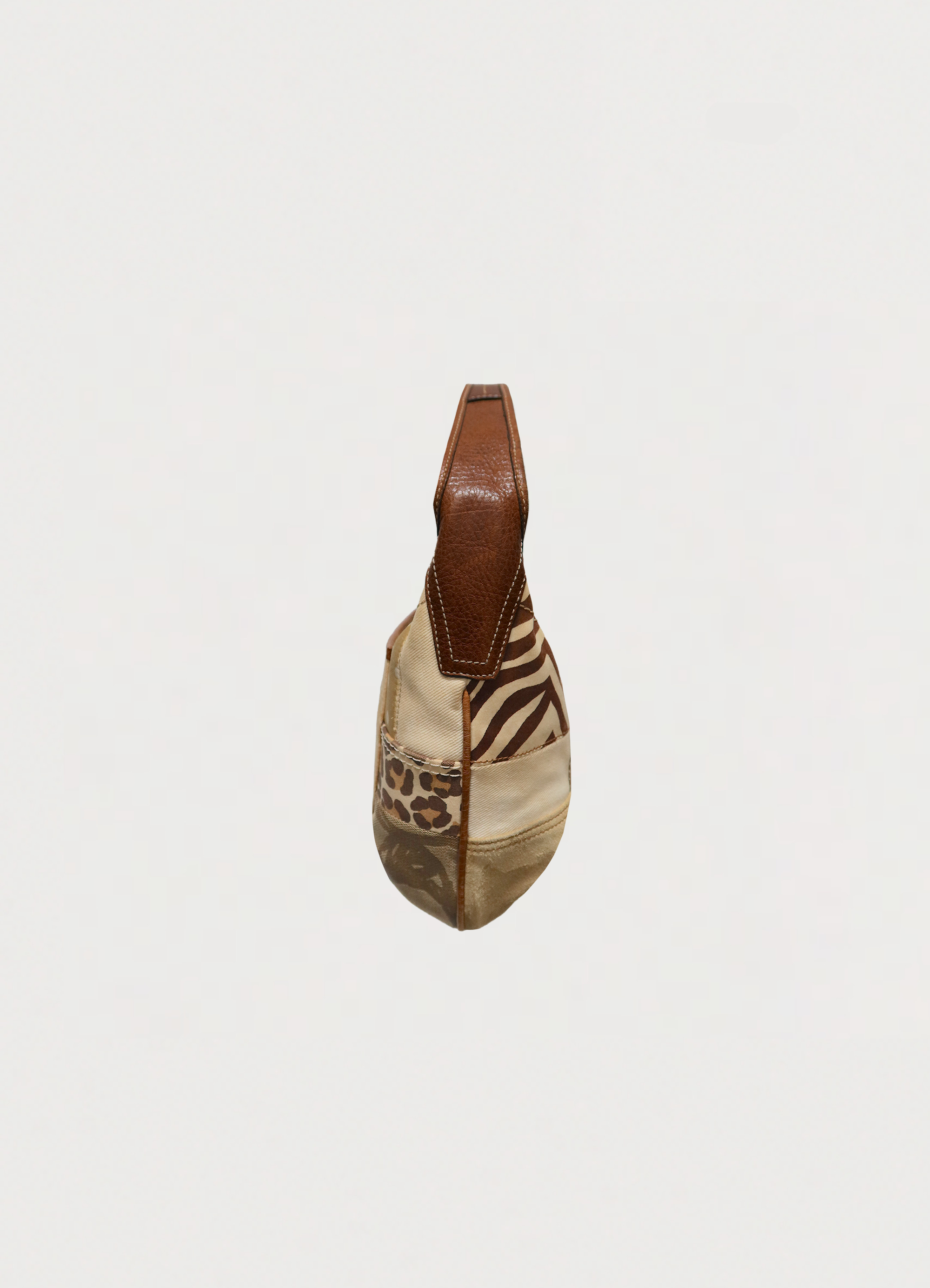 ERGO PATCHWORK HOBO SHOULDER BAG