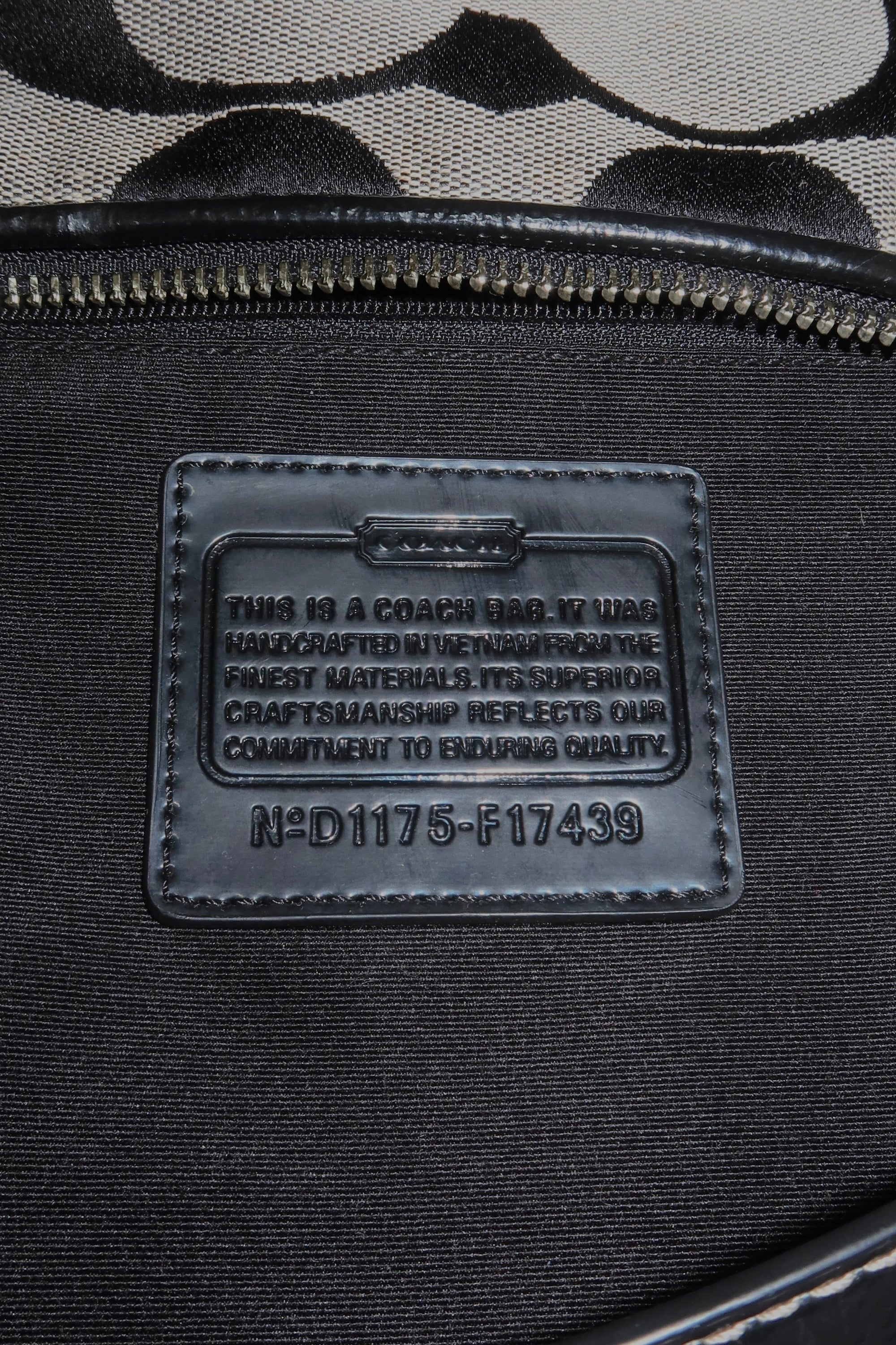 SIGNATURE STRIPE DEMI SHOULDER BAG