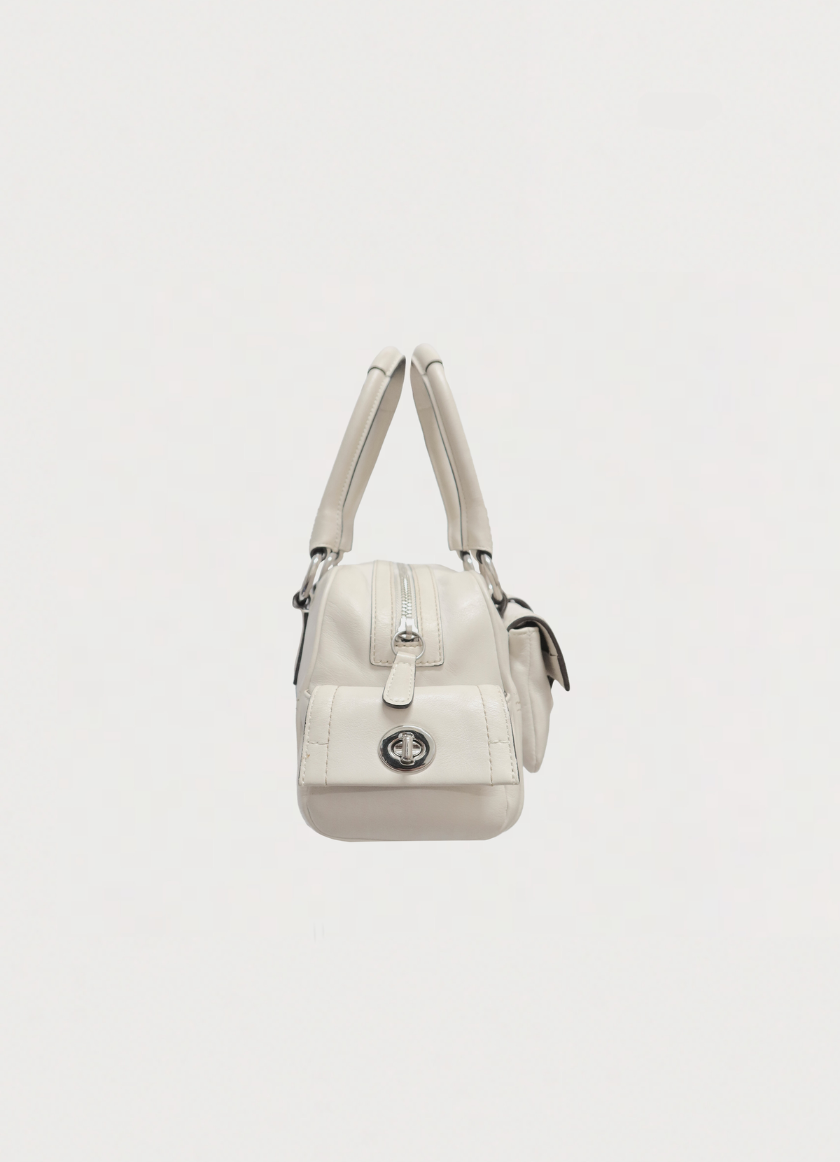 SOHO MINI TURNLOCK BOSTON SATCHEL