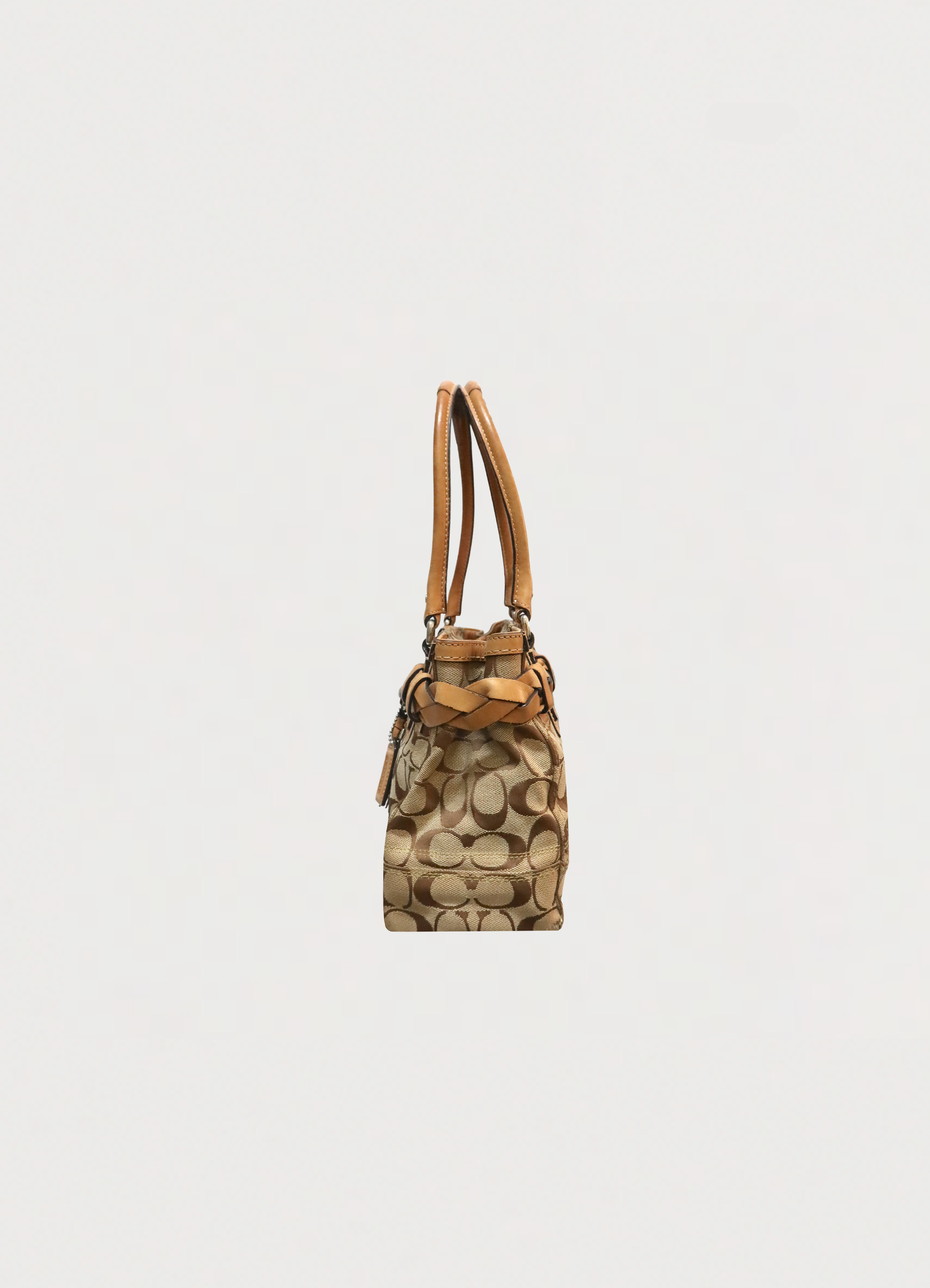 SIGNATURE HAMPTONS CARRYALL SATCHEL BAG