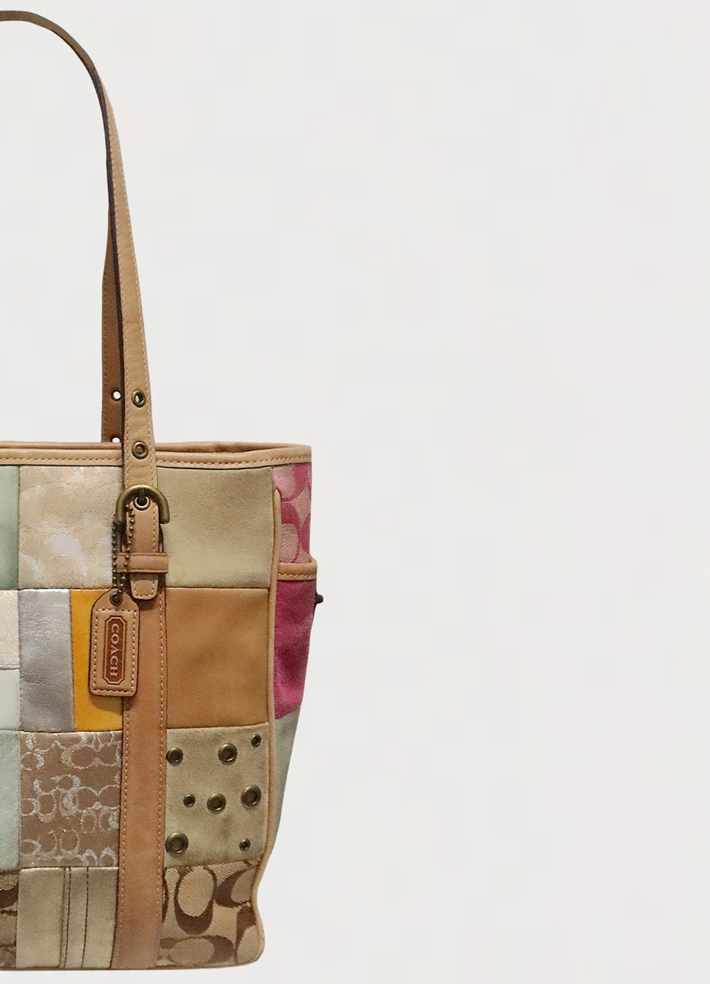PATCHWORK TOTE BAG