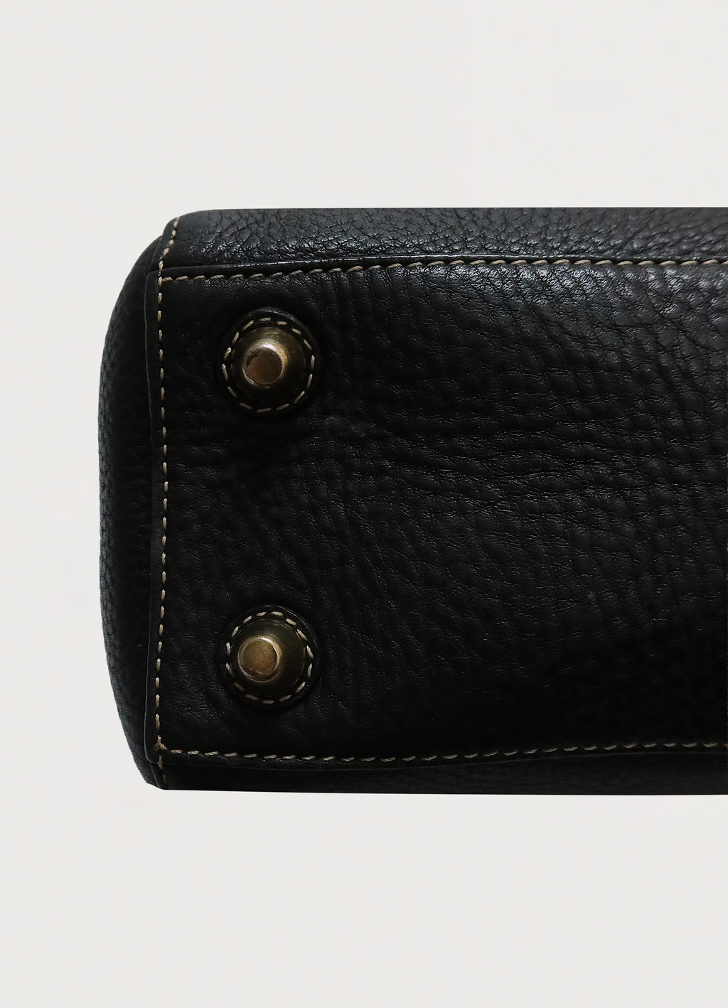 HAMPTONS LEATHER CARRYALL SATCHEL BAG