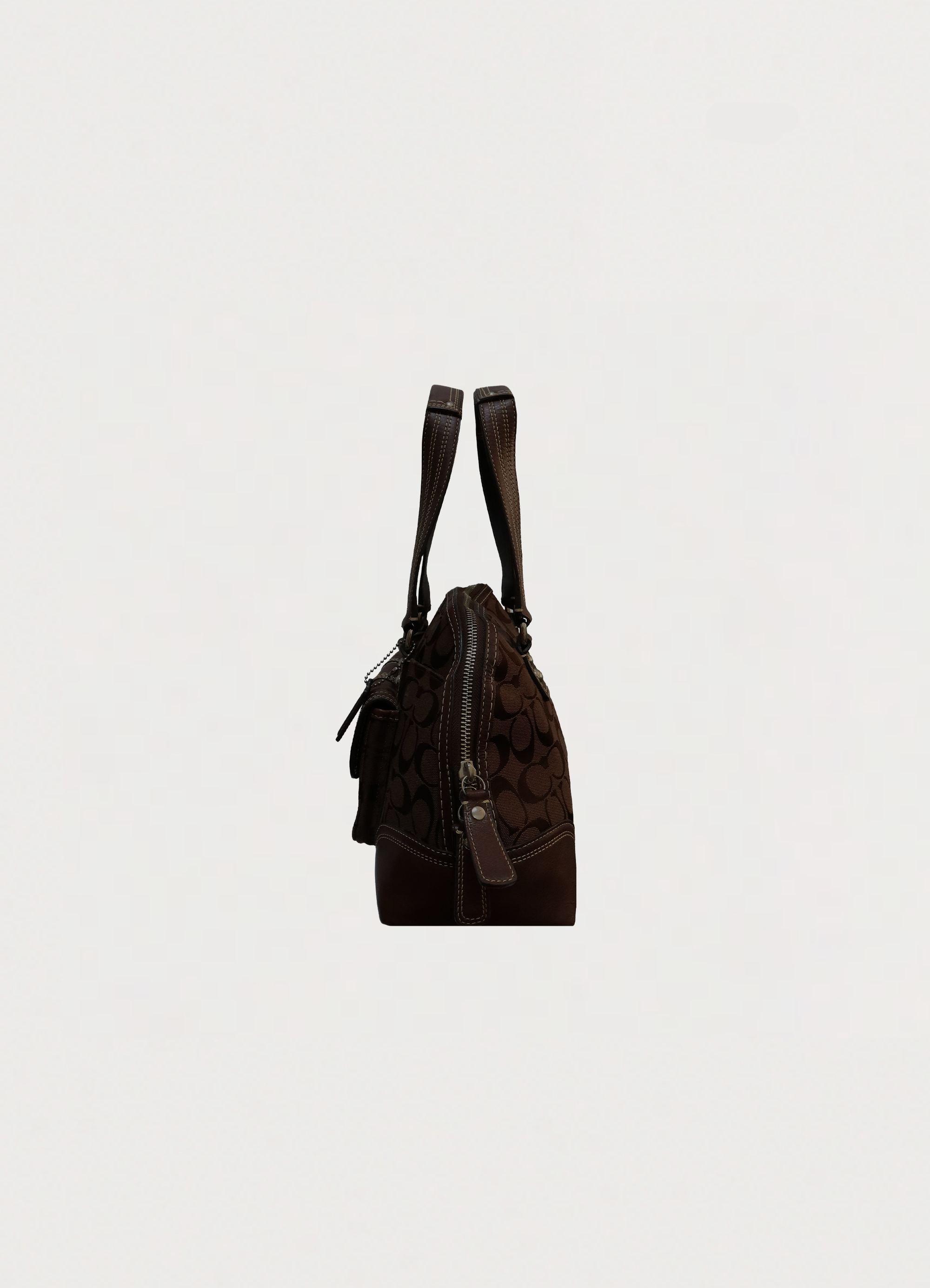 HAMPTONS SIGNATURE DOMED SATCHEL BAG