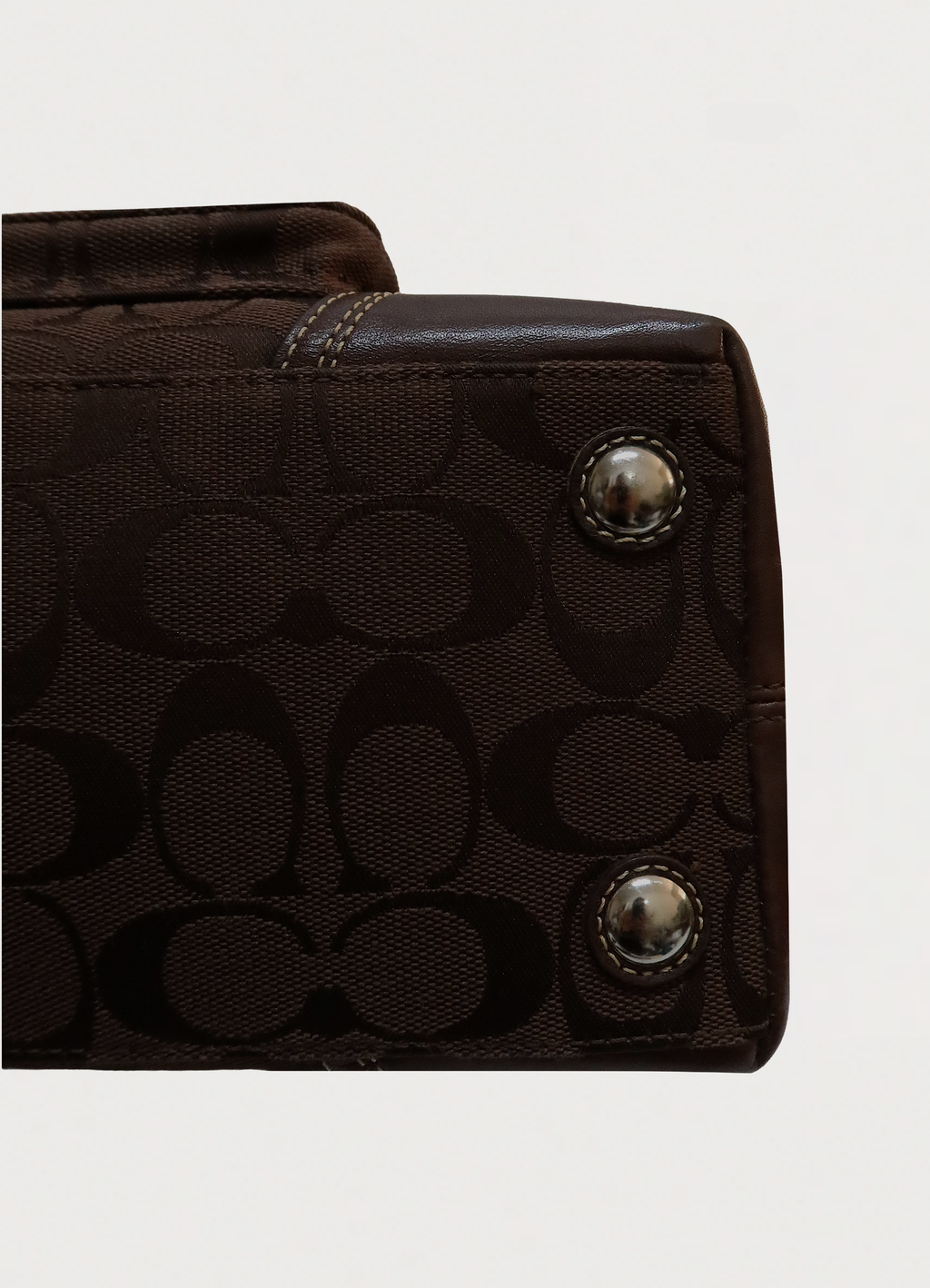 HAMPTONS SIGNATURE DOMED SATCHEL BAG