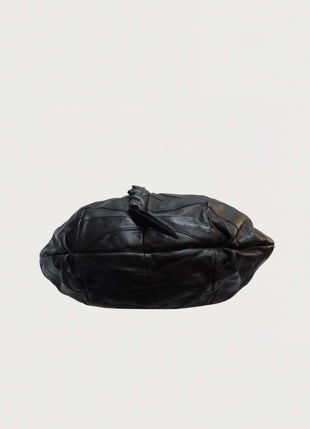 VITELLINO MORDO RUFFLE SHOULDER BAG