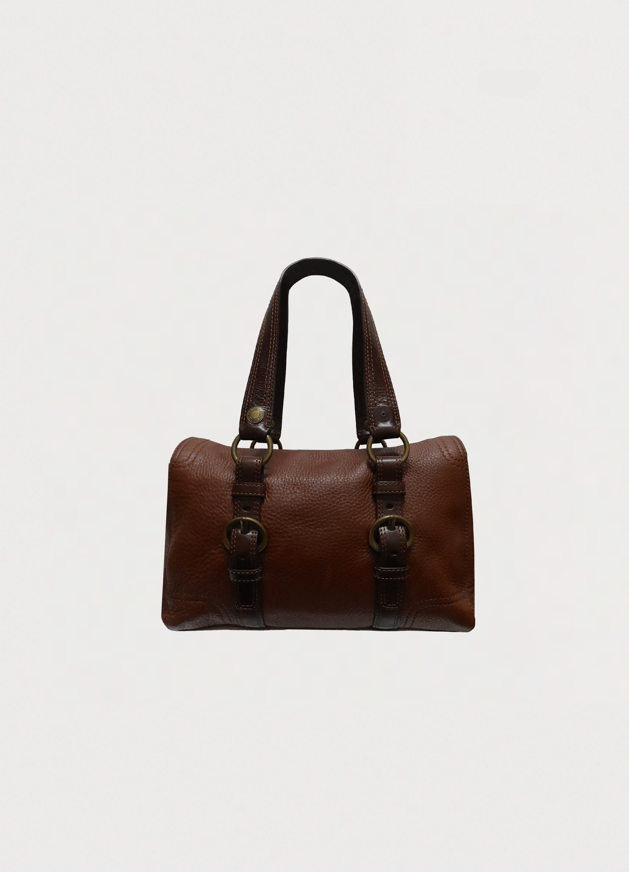 CHELSEA TURNLOCK LEATHER SATCHEL BAG