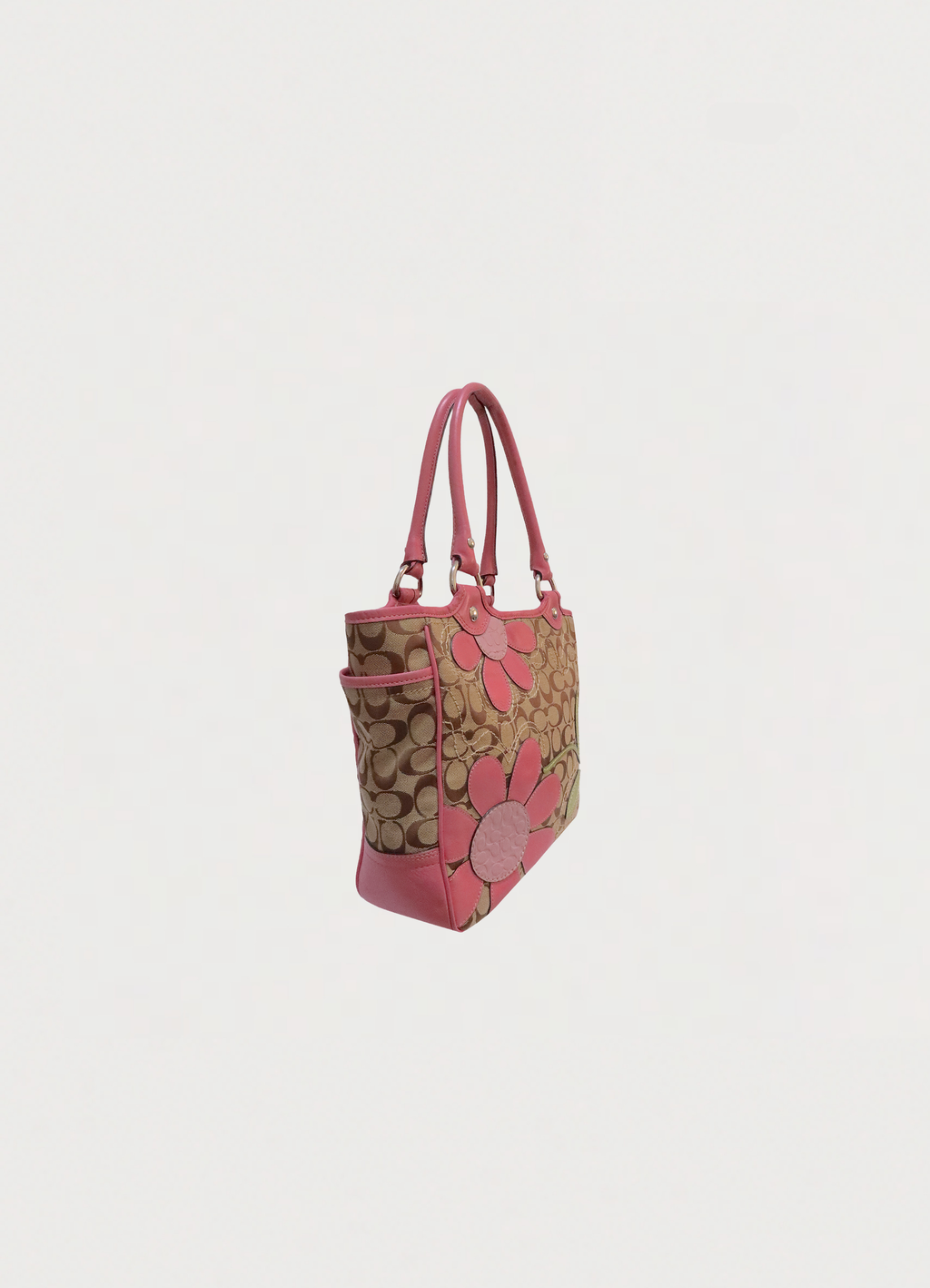DAISY SIGNATURE PATCHWORK TOTE BAG