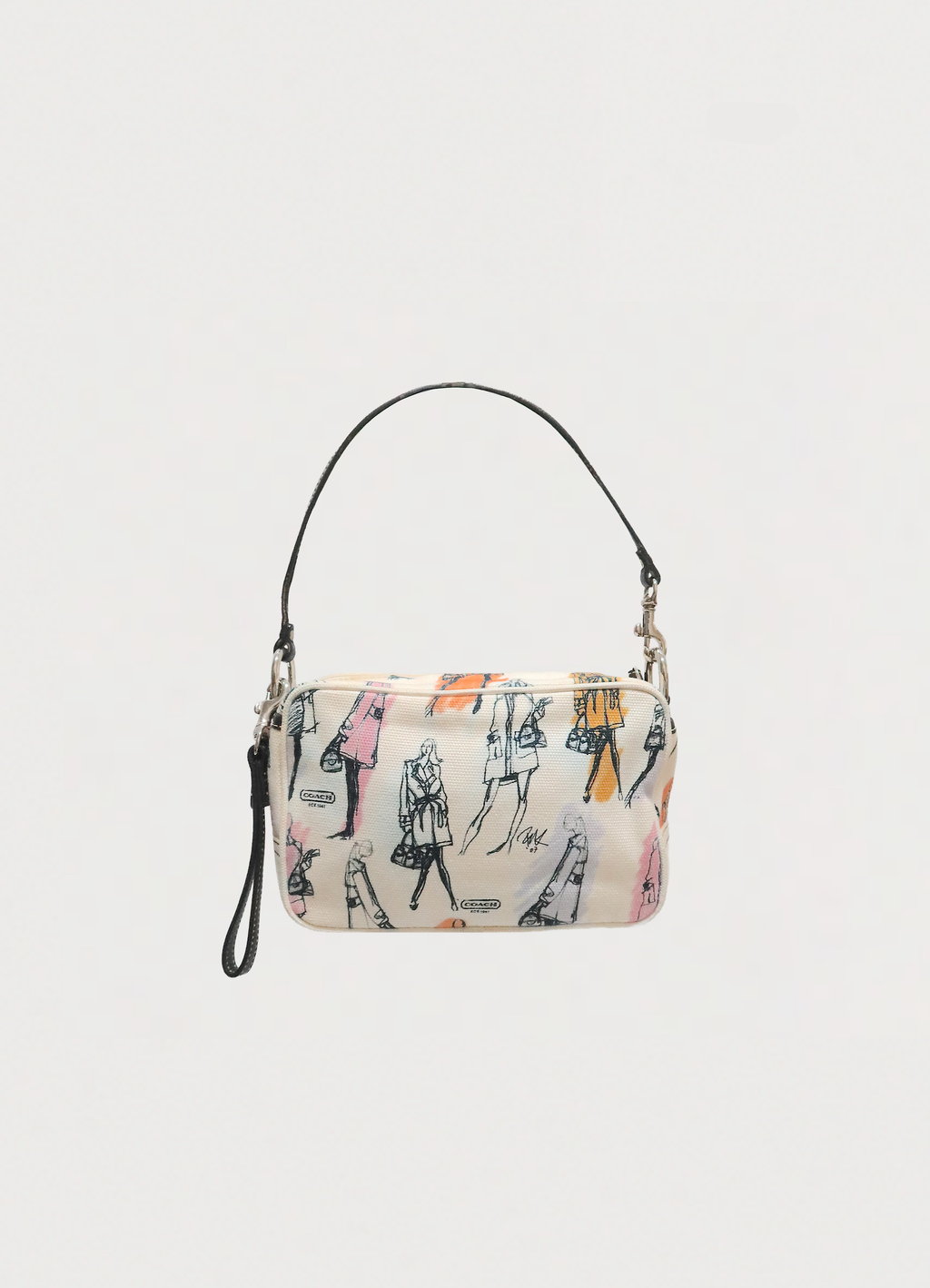 LIMITED EDITION PEOPLE SKETCH BONNIE CASHIN POCHETTE BAG