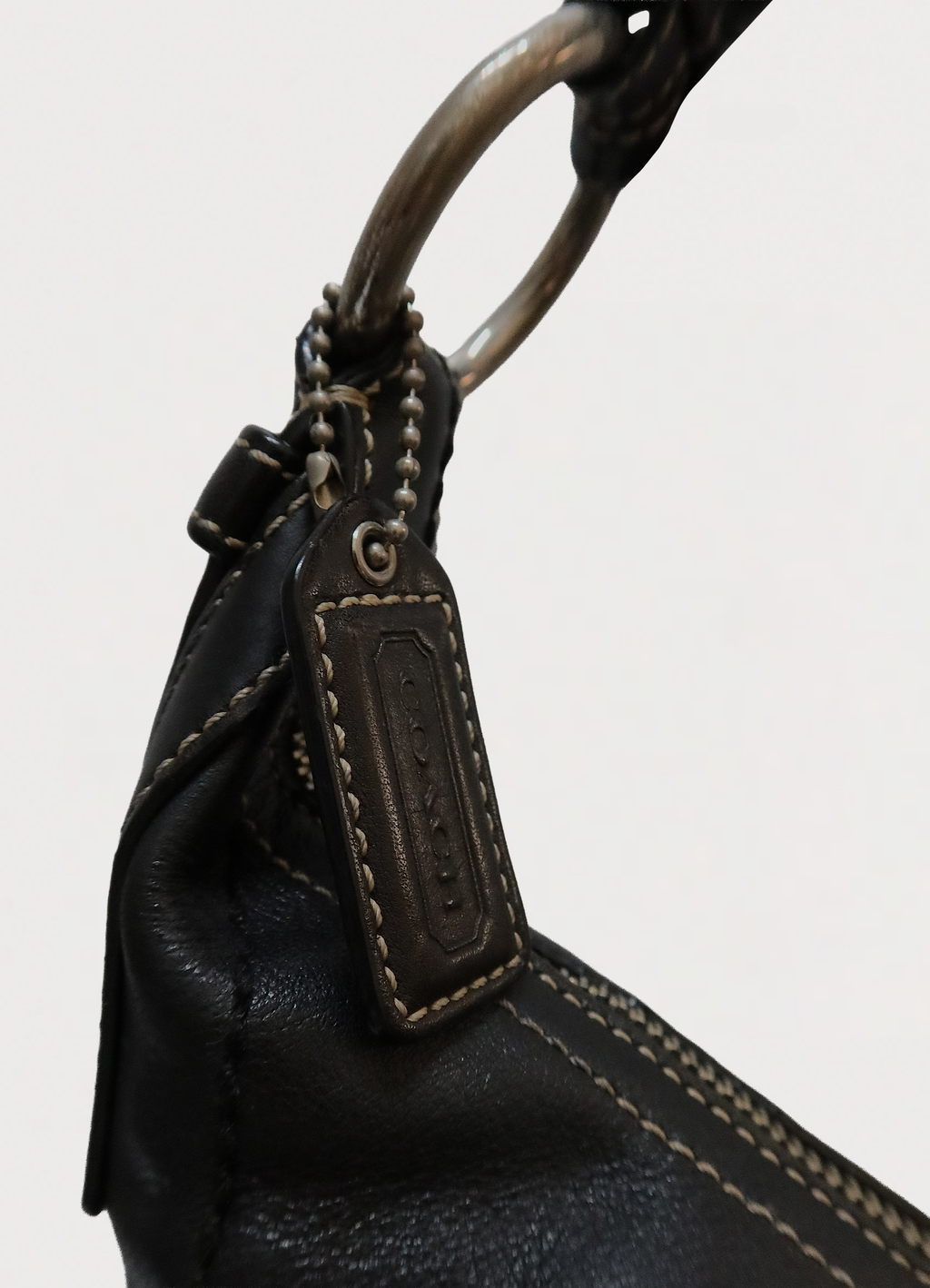 SOHO HOBO LEATHER BAG