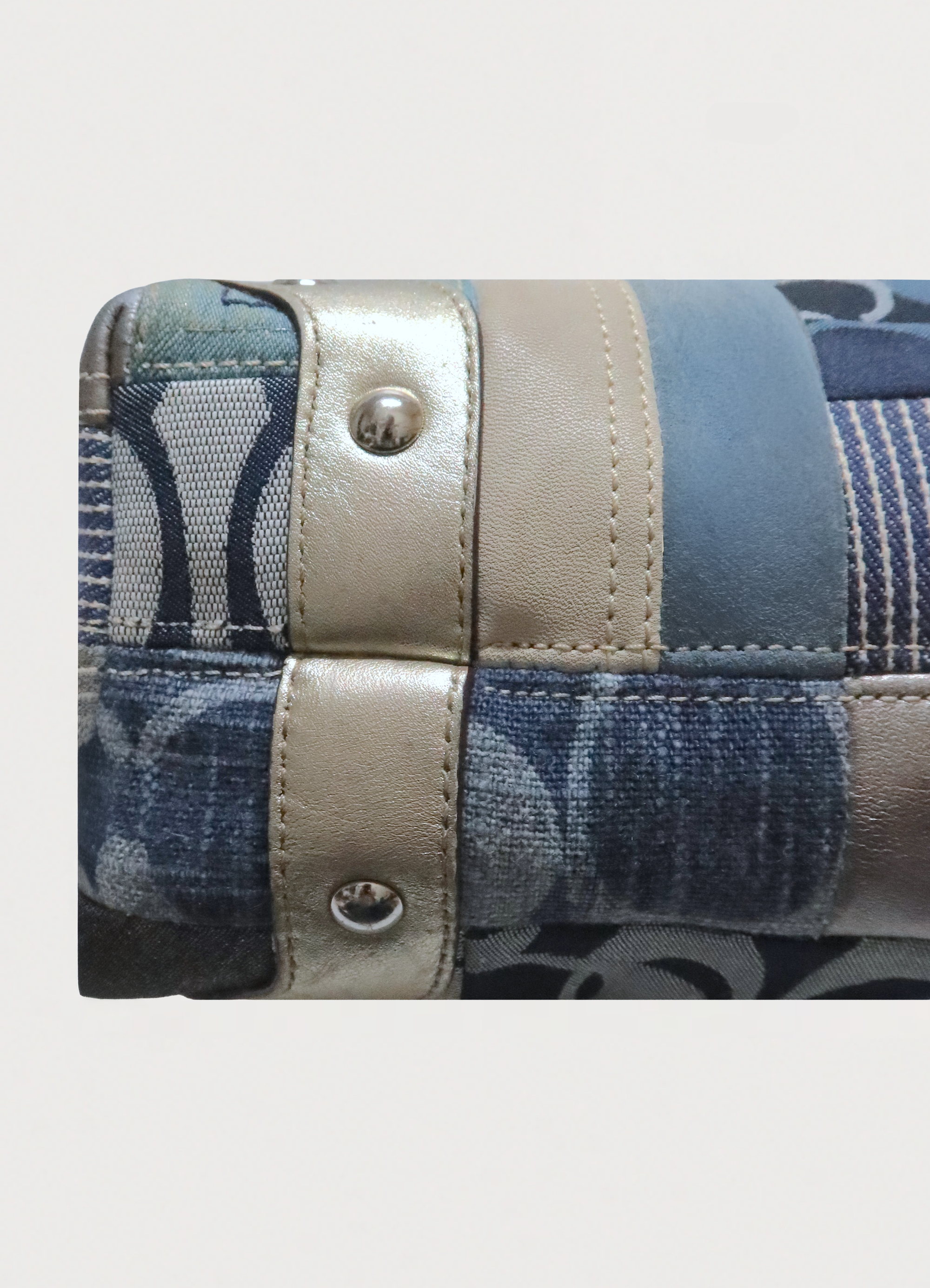 PATCHWORK CARLY SHOULDER BAG